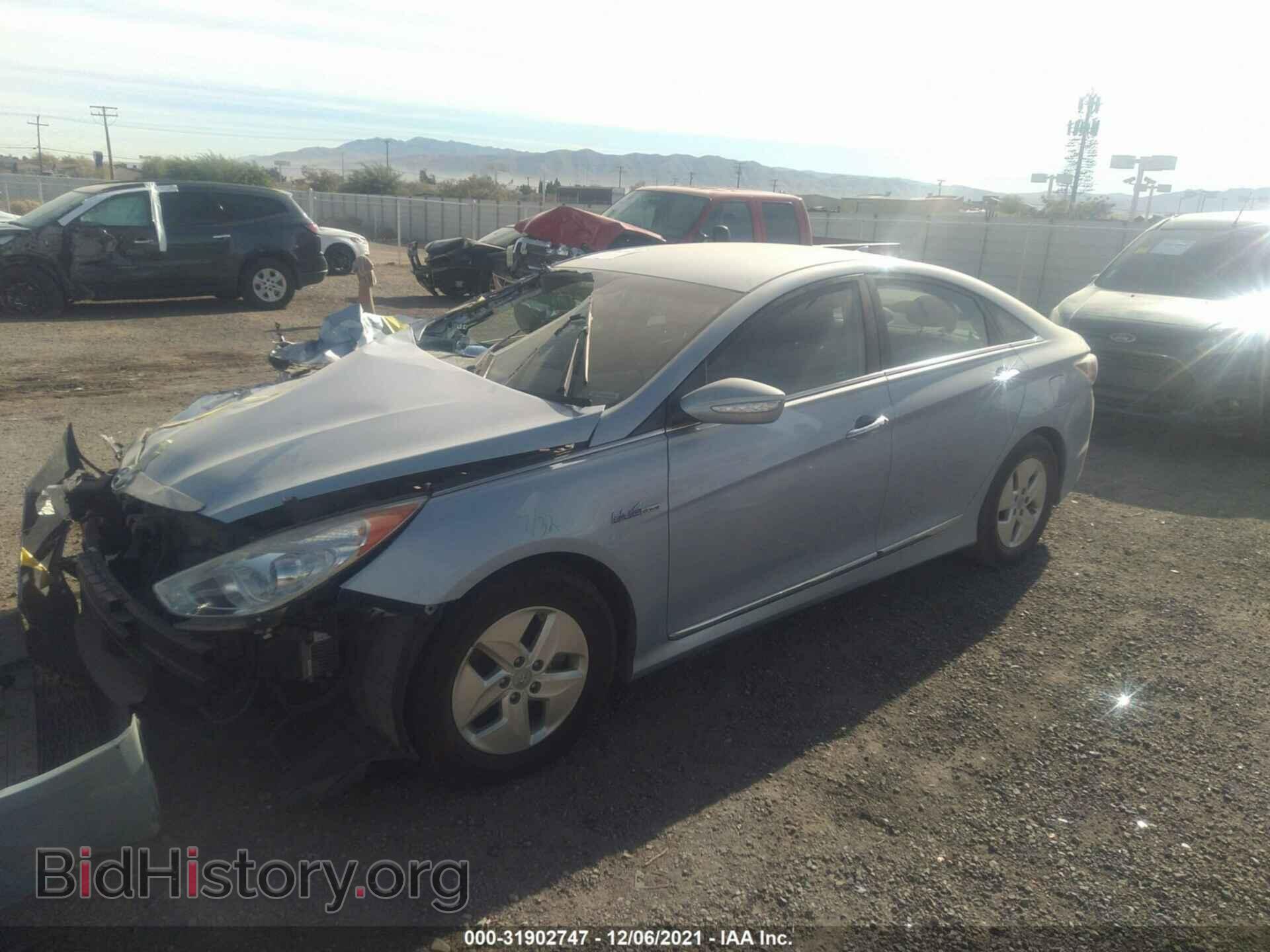 2012 HYUNDAI SONATA - VIN: KMHEC4A41CA030883 - Фото 2