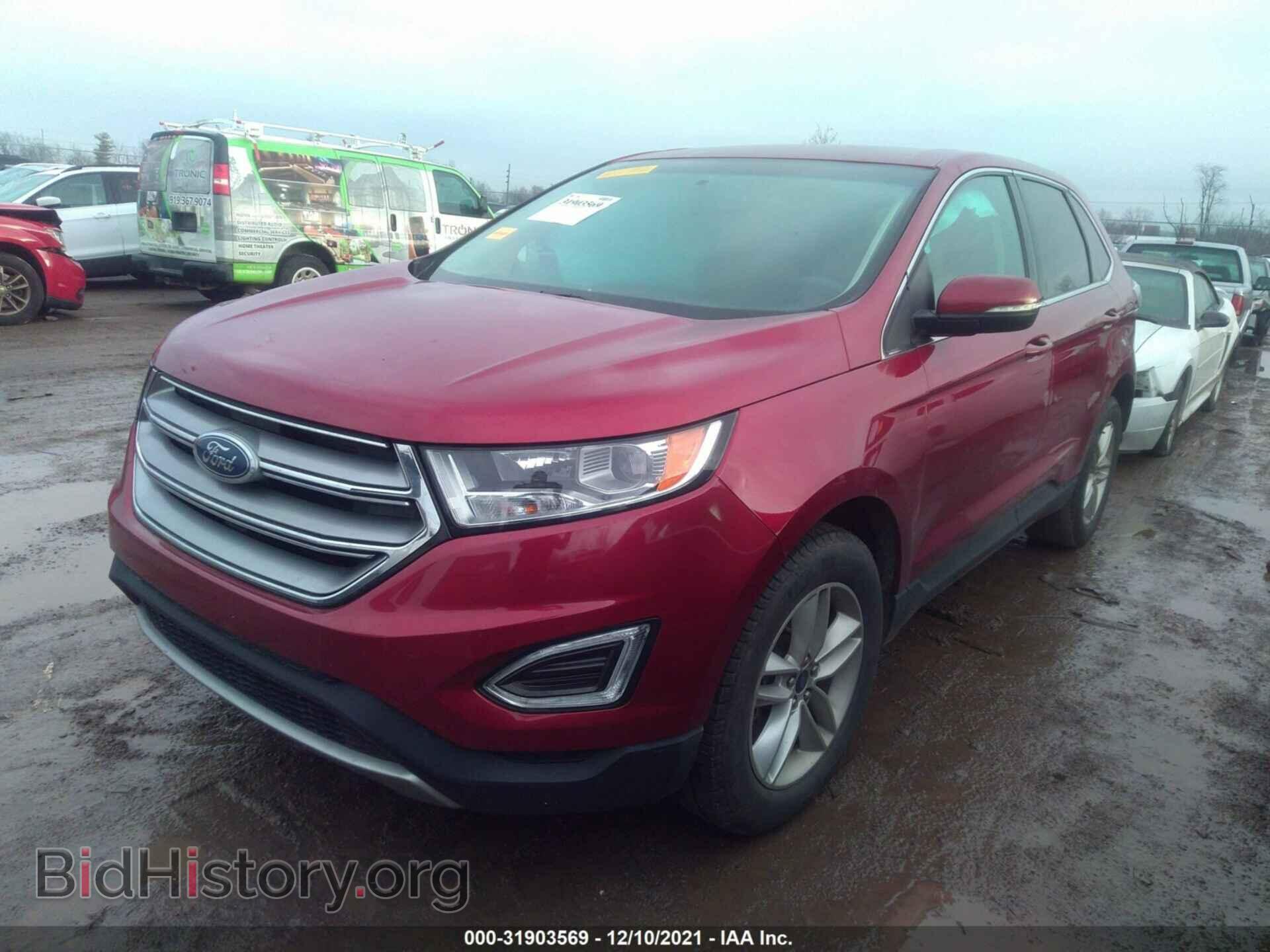 2016 FORD EDGE - VIN: 2FMPK4J92GBC41446 - Фото 2