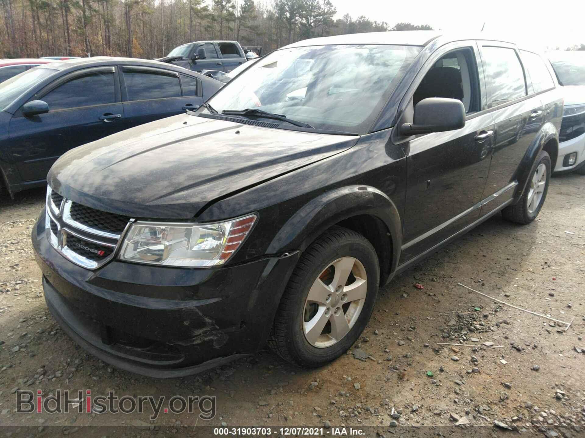 2013 DODGE JOURNEY - VIN: 3C4PDCAB3DT556039 - Фото 2