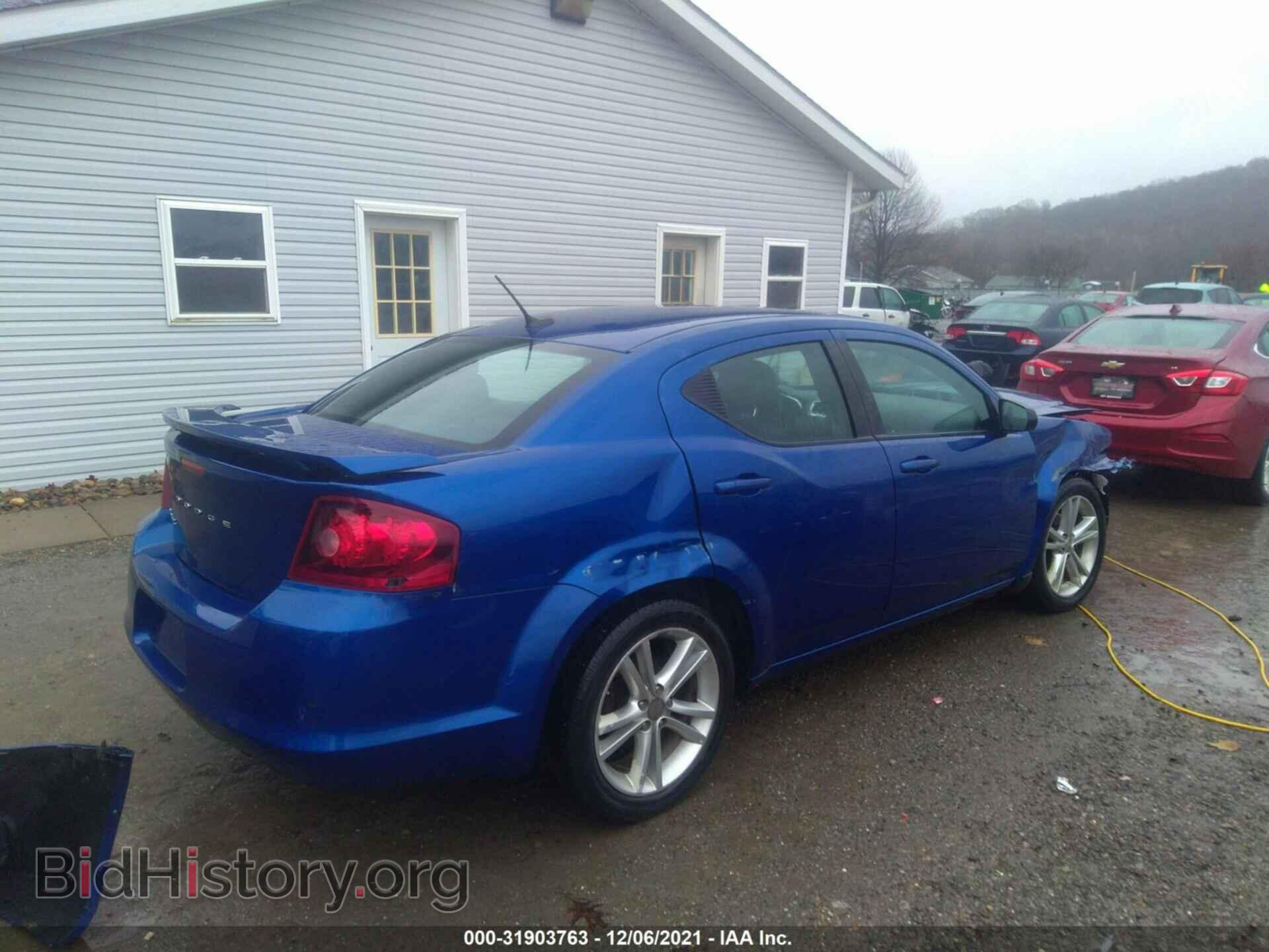 2013 DODGE AVENGER - VIN: 1C3CDZAG5DN638114 - Фото 4