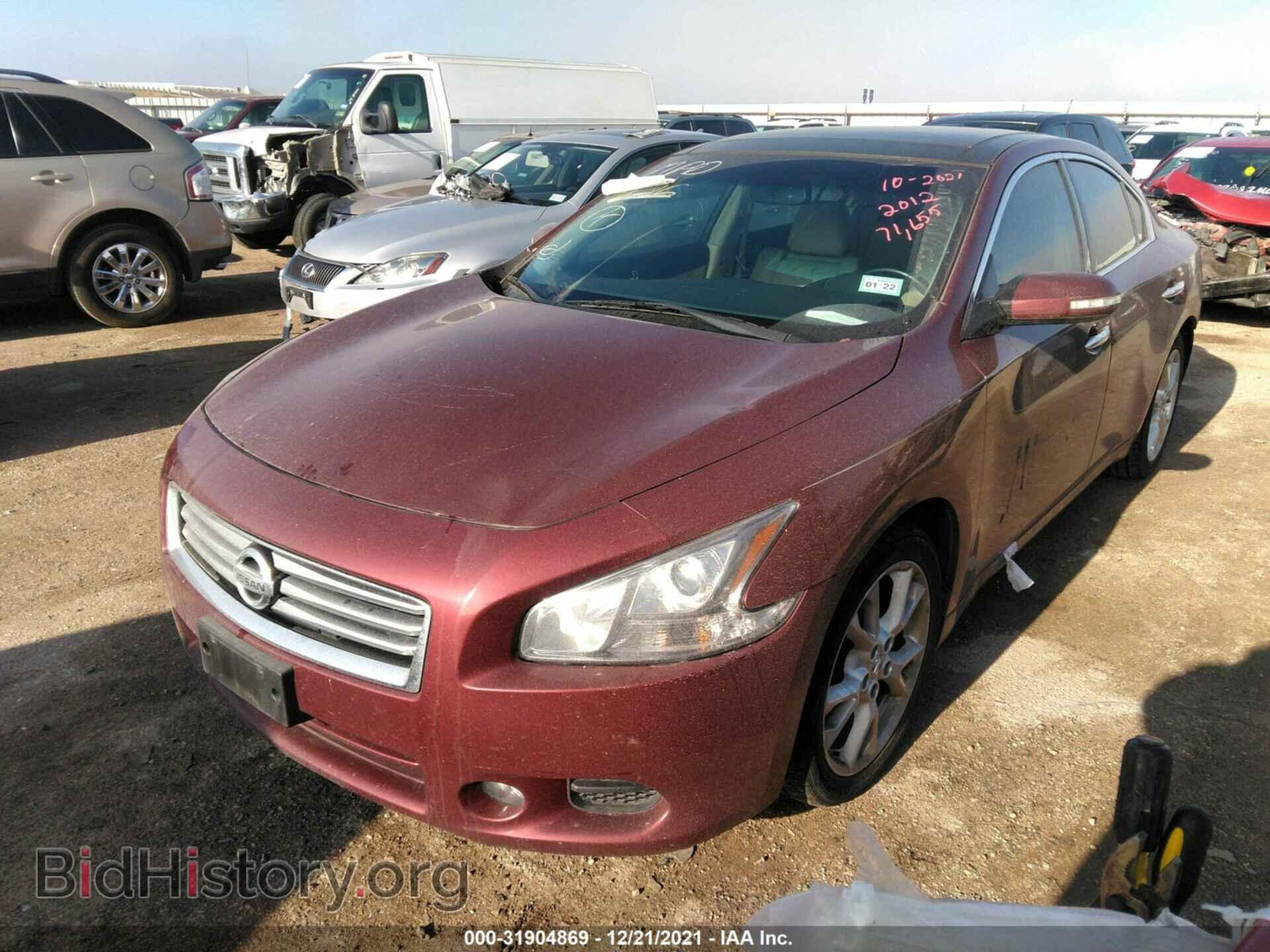 2012 NISSAN MAXIMA - VIN: 1N4AA5AP8CC817722 - Фото 2