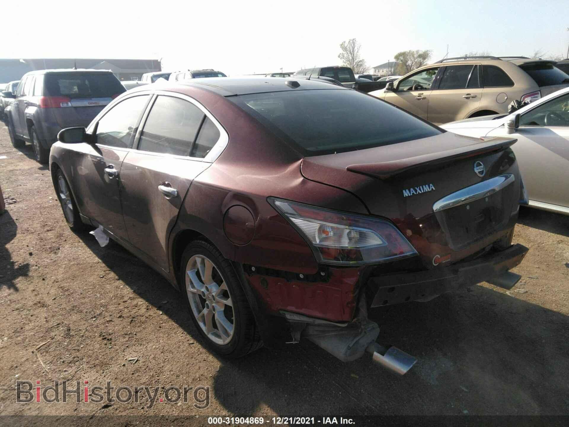 2012 NISSAN MAXIMA - VIN: 1N4AA5AP8CC817722 - Фото 3