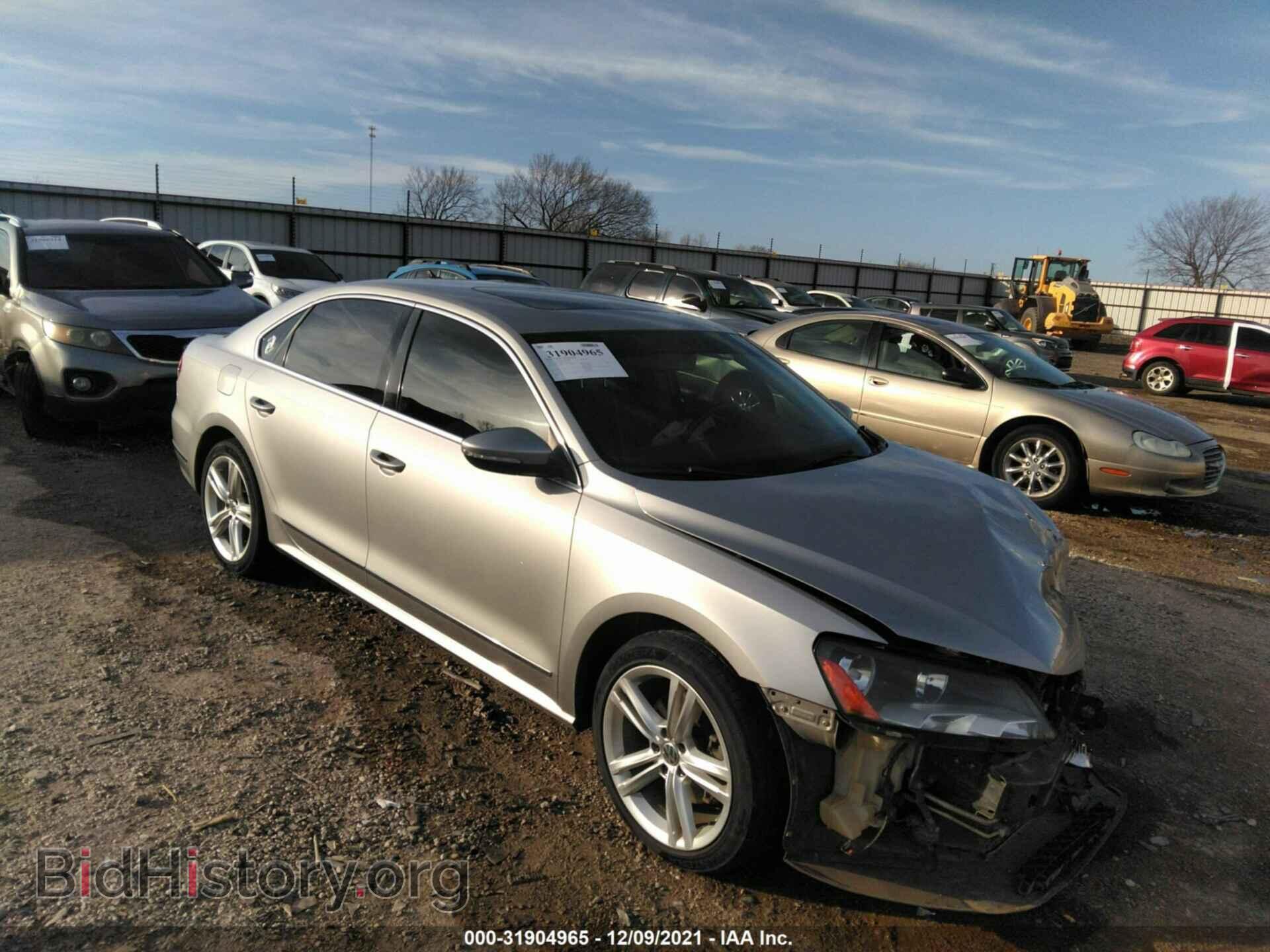 Фотография 1VWCN7A30CC004808 - VOLKSWAGEN PASSAT 2012