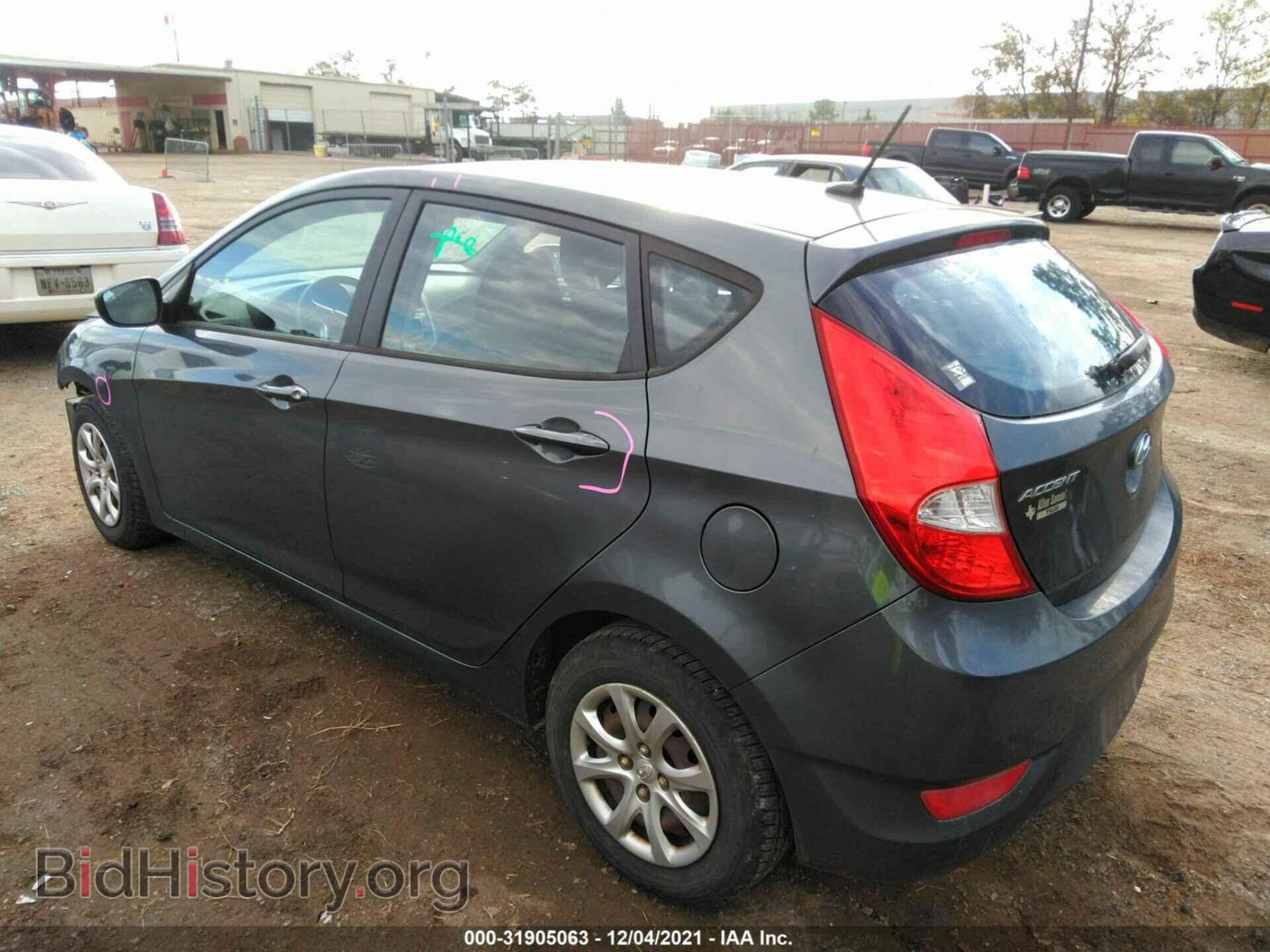 2012 HYUNDAI ACCENT - VIN: KMHCT5AEXCU018431 - Фото 3