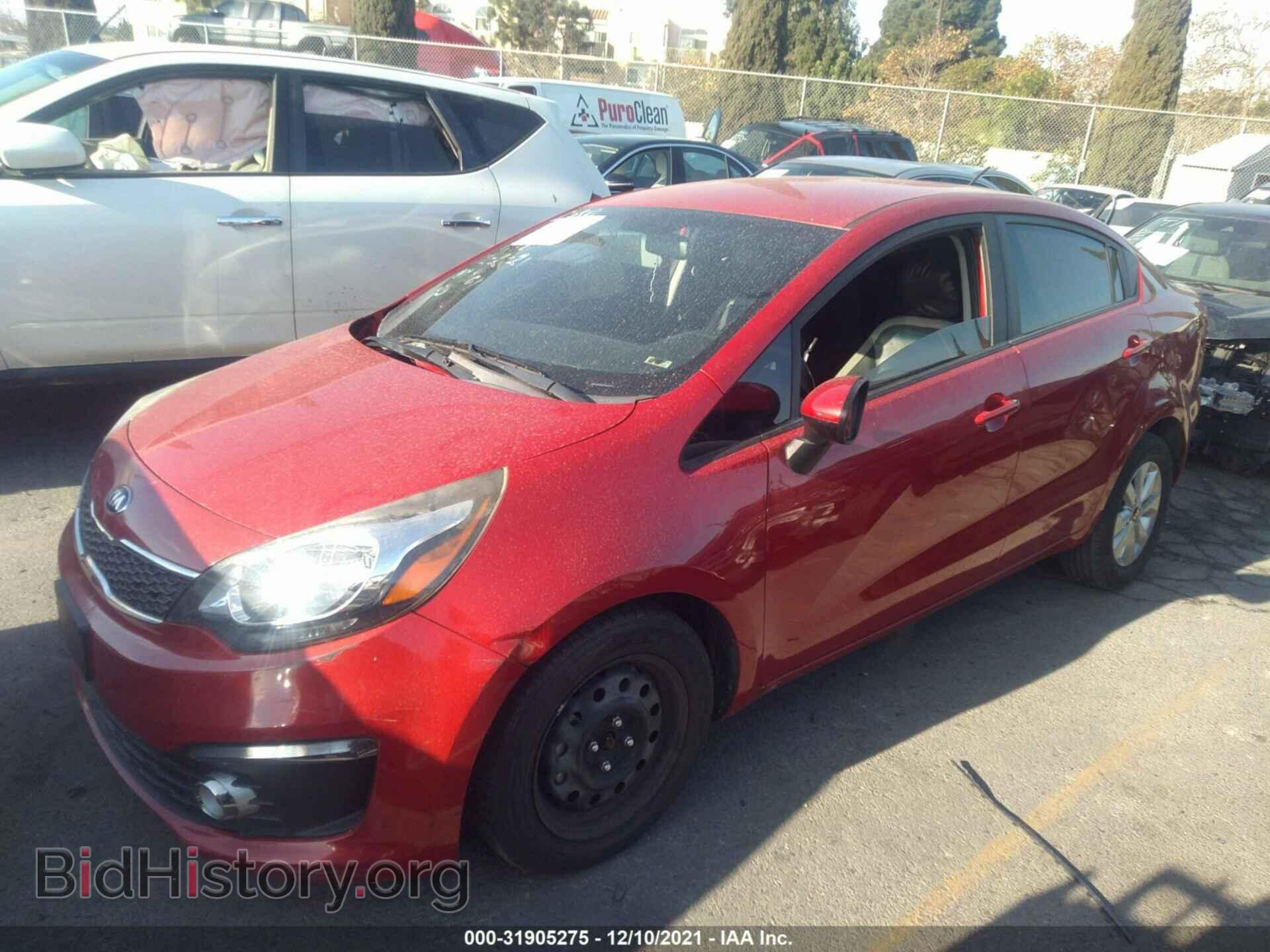 2017 KIA RIO - VIN: KNADN4A35H6041118 - Фото 2