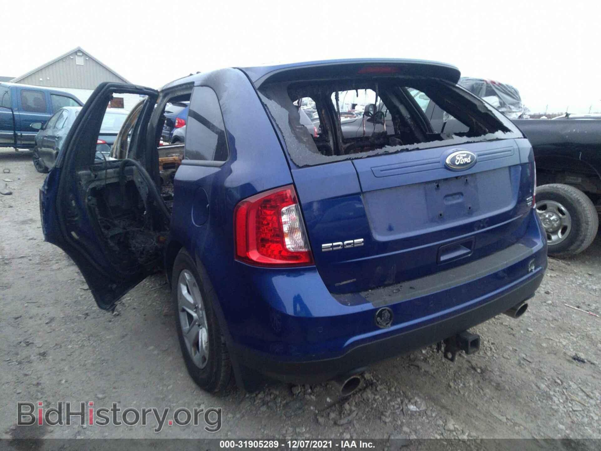 2014 FORD EDGE - VIN: 2FMDK4JC6EBA96696 - Фото 3