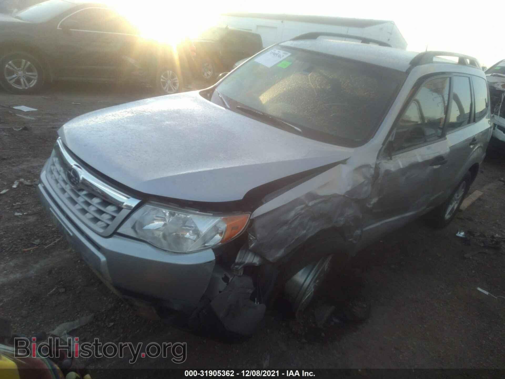 2012 SUBARU FORESTER - VIN: JF2SHBBC1CH434455 - Фото 2