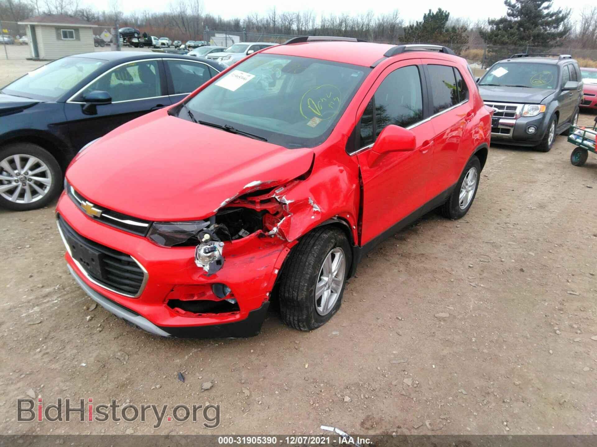 2017 CHEVROLET TRAX - VIN: 3GNCJPSBXHL193832 - Фото 2