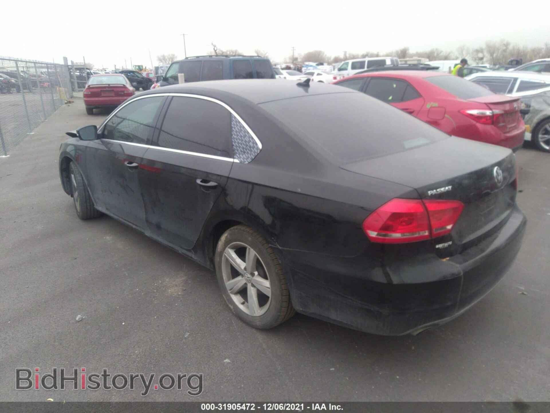 2013 VOLKSWAGEN PASSAT - VIN: 1VWBP7A33DC028642 - Фото 3