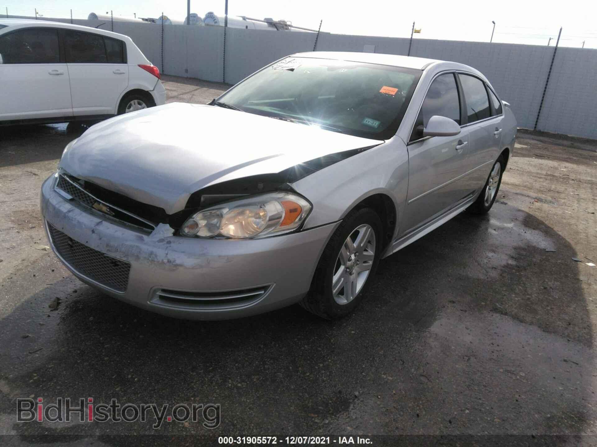 2012 CHEVROLET IMPALA - VIN: 2G1WG5E33C1125422 - Фото 2