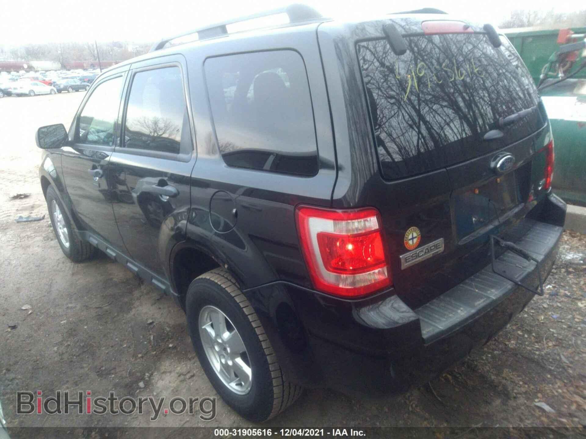 2011 FORD ESCAPE - VIN: 1FMCU0DG9BKB91185 - Фото 3