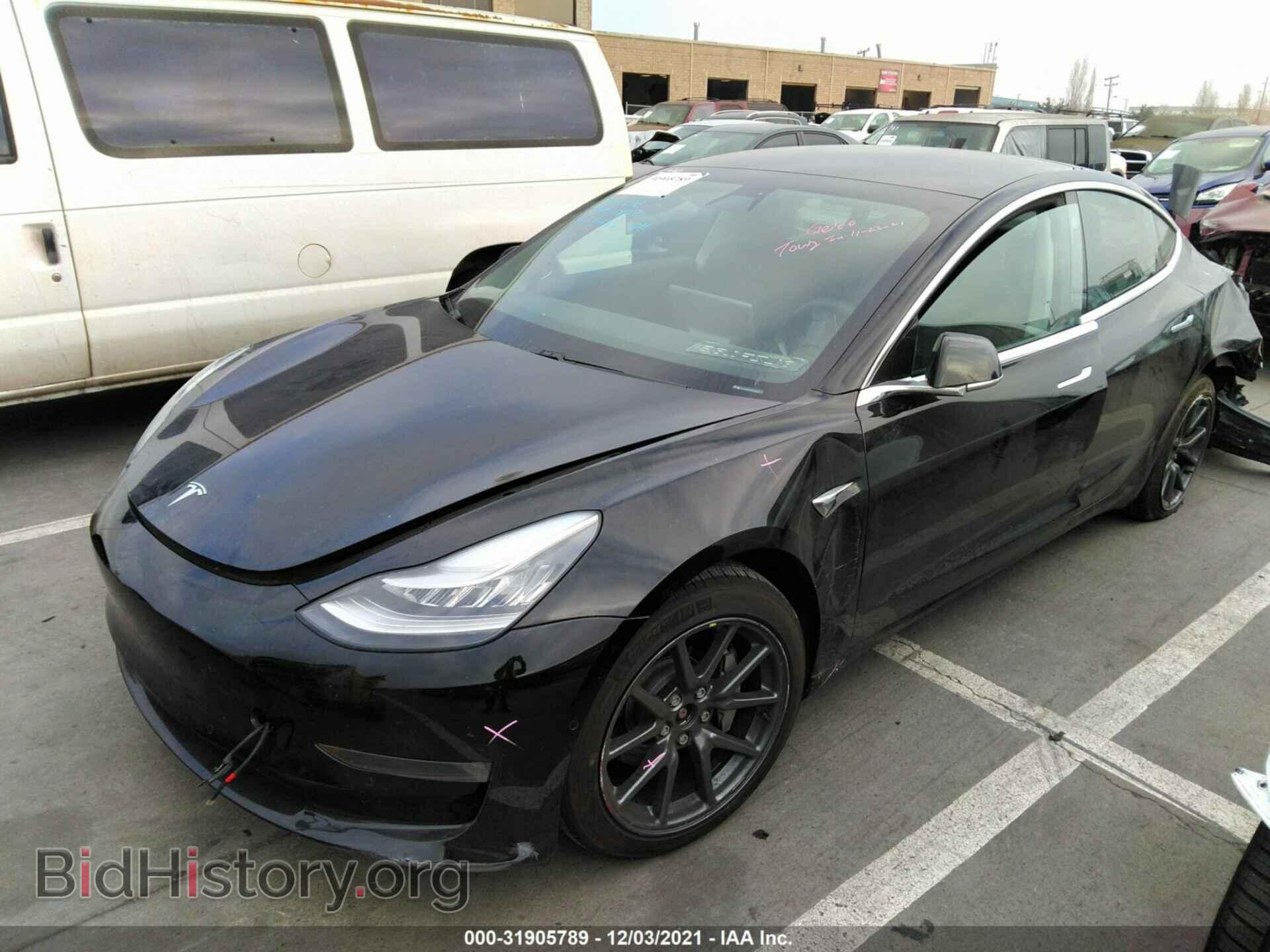 2019 TESLA MODEL 3 - VIN: 5YJ3E1EB1KF452669 - Фото 2