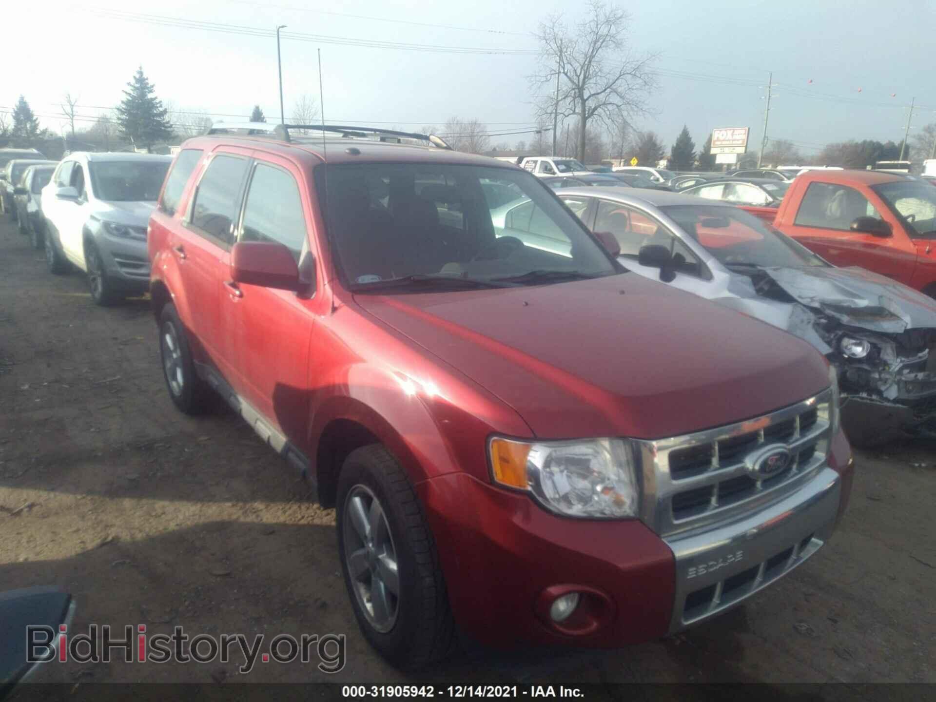 Фотография 1FMCU0EG5CKC16535 - FORD ESCAPE 2012