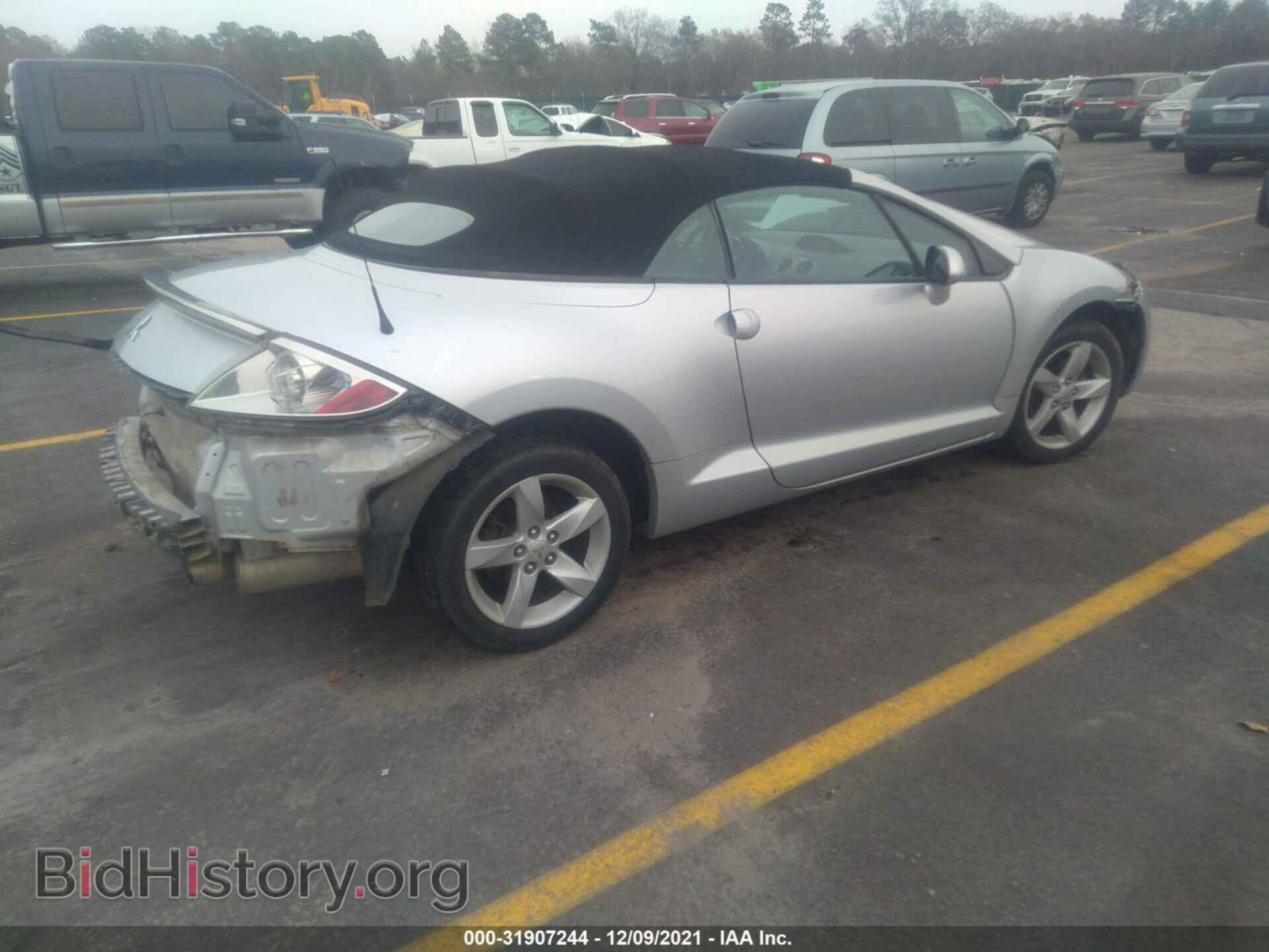 2007 MITSUBISHI ECLIPSE - VIN: 4A3AL25F17E040182 - Фото 4