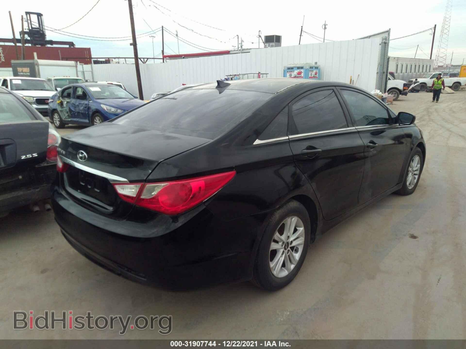 2013 HYUNDAI SONATA - VIN: 5NPEB4AC3DH708011 - Фото 4