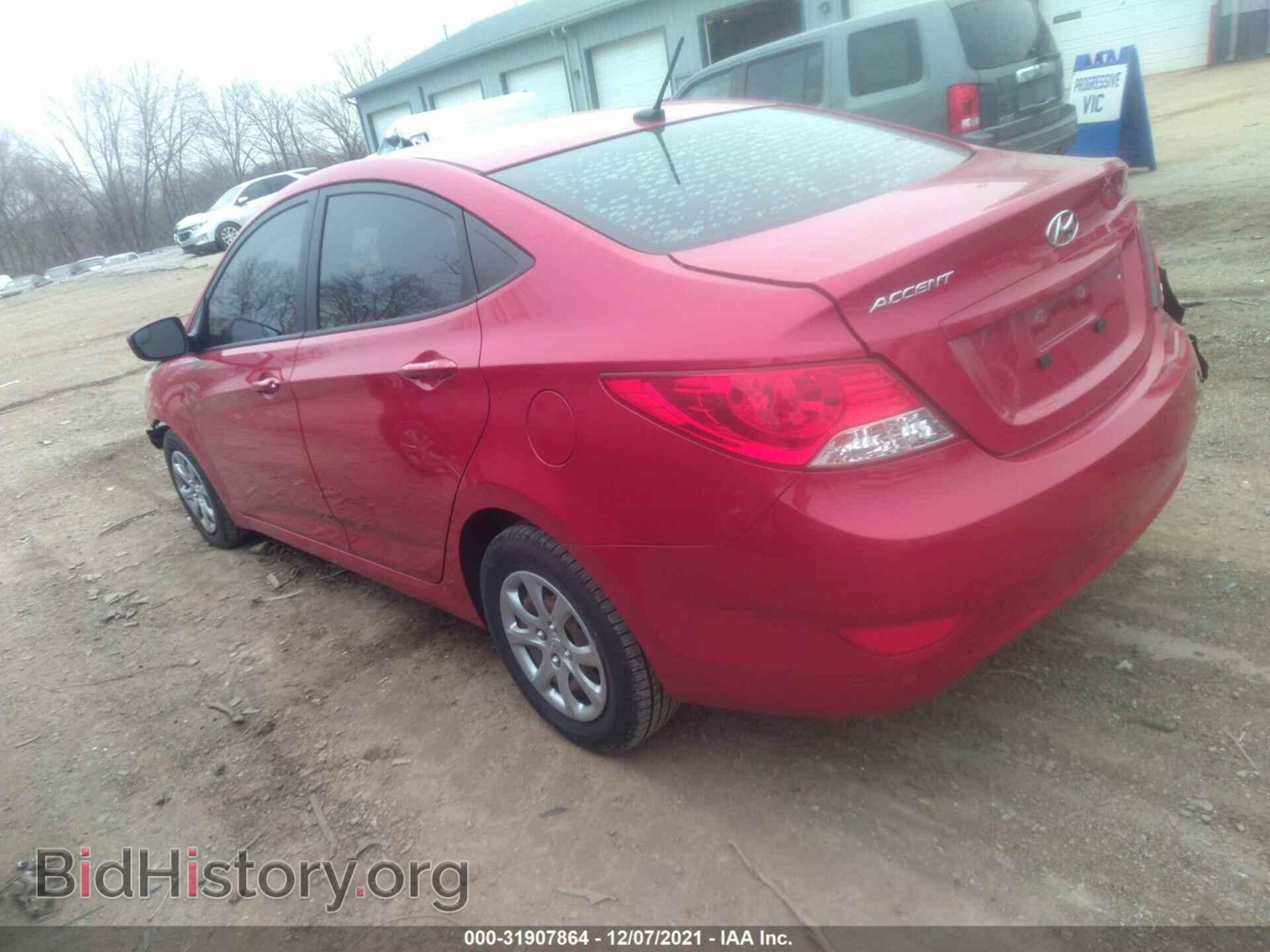 2014 HYUNDAI ACCENT - VIN: KMHCT4AE3EU617765 - Фото 3