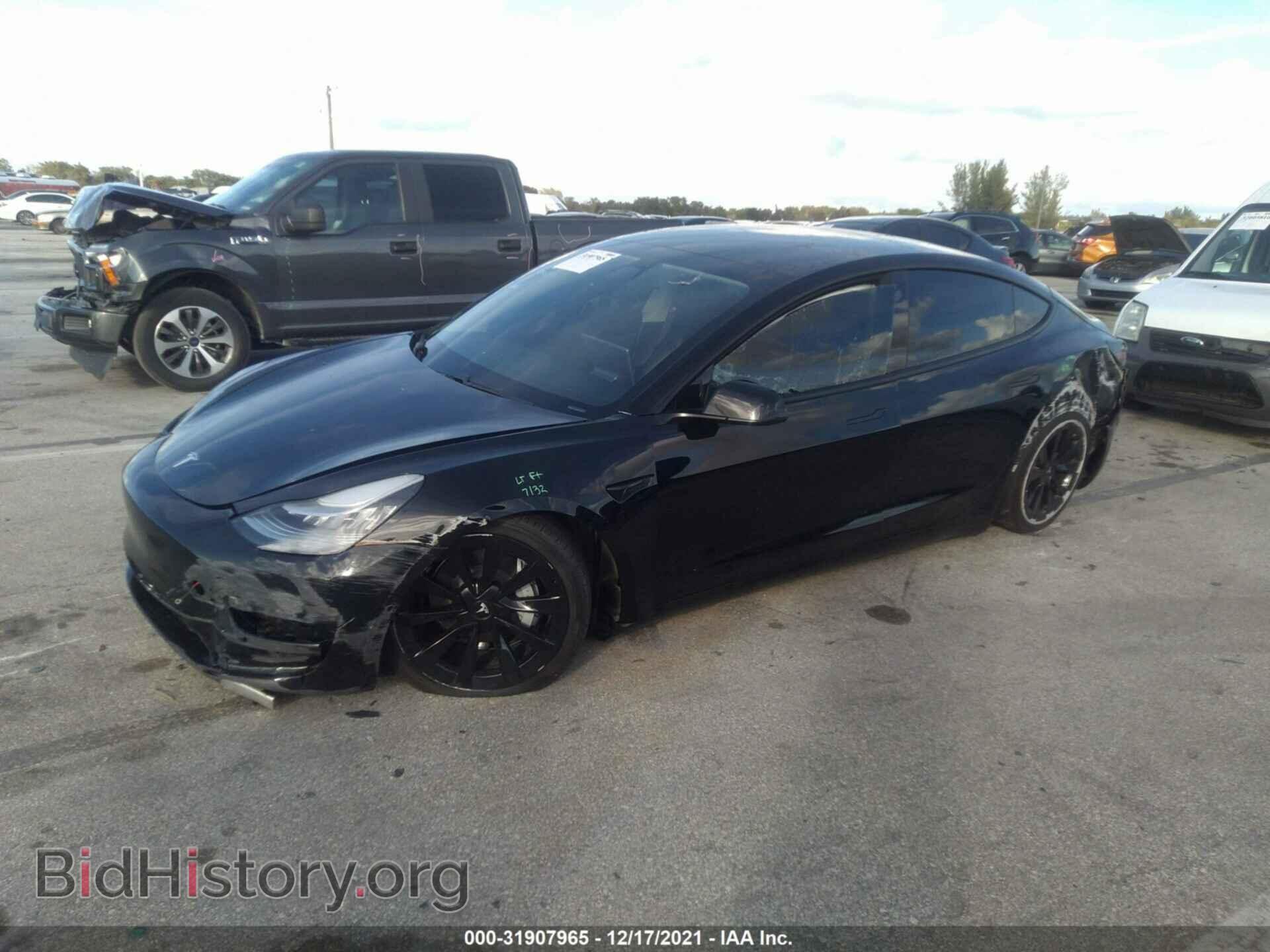 2021 TESLA MODEL 3 - VIN: 5YJ3E1EA0MF851227 - Photo 2