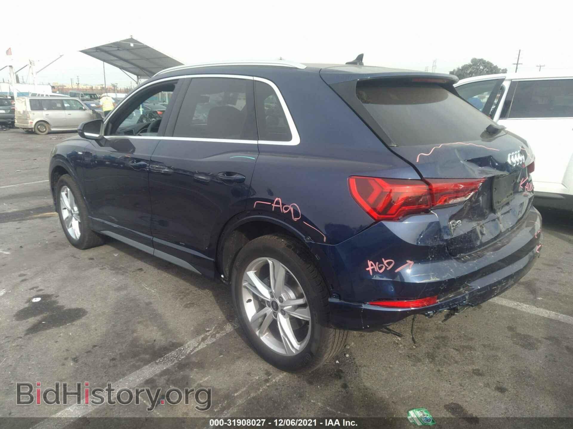 2022 AUDI Q3 - VIN: WA1EECF33N1007692 - Фото 3