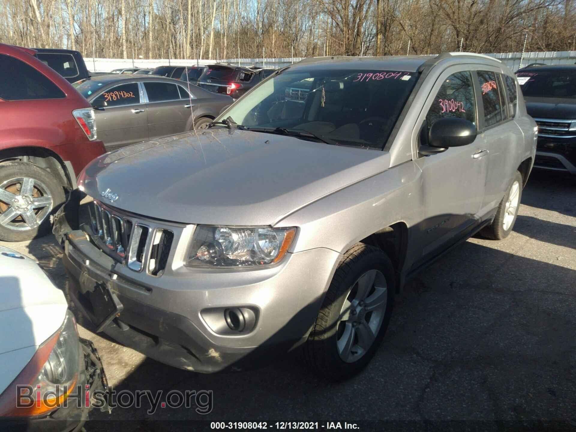 2017 JEEP COMPASS - VIN: 1C4NJDBB4HD143367 - Фото 2