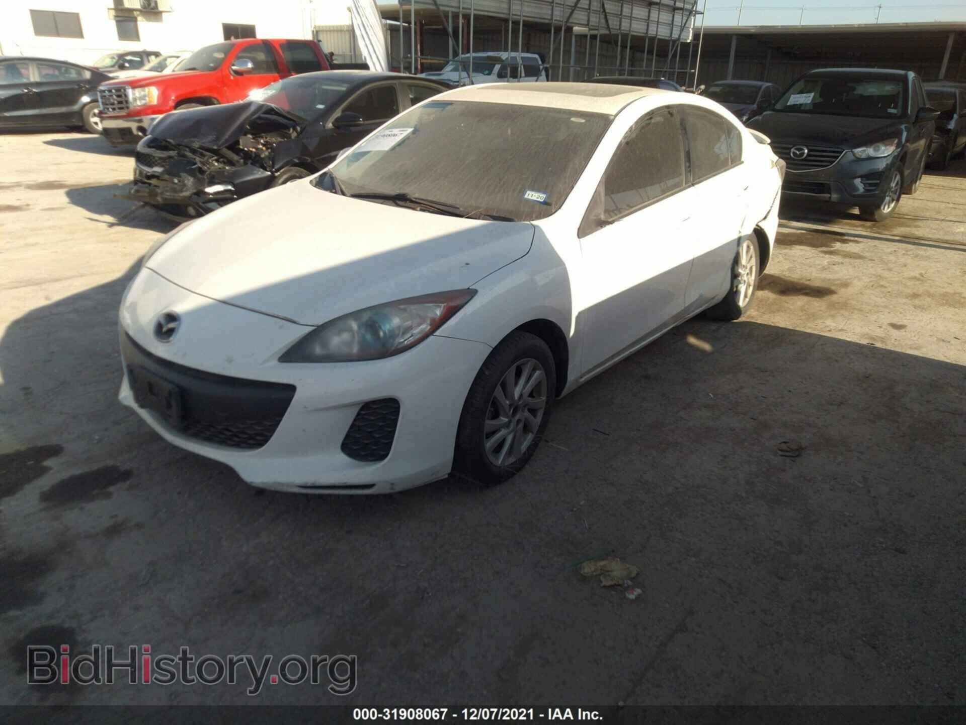 2012 MAZDA MAZDA3 - VIN: JM1BL1V79C1672455 - Фото 2