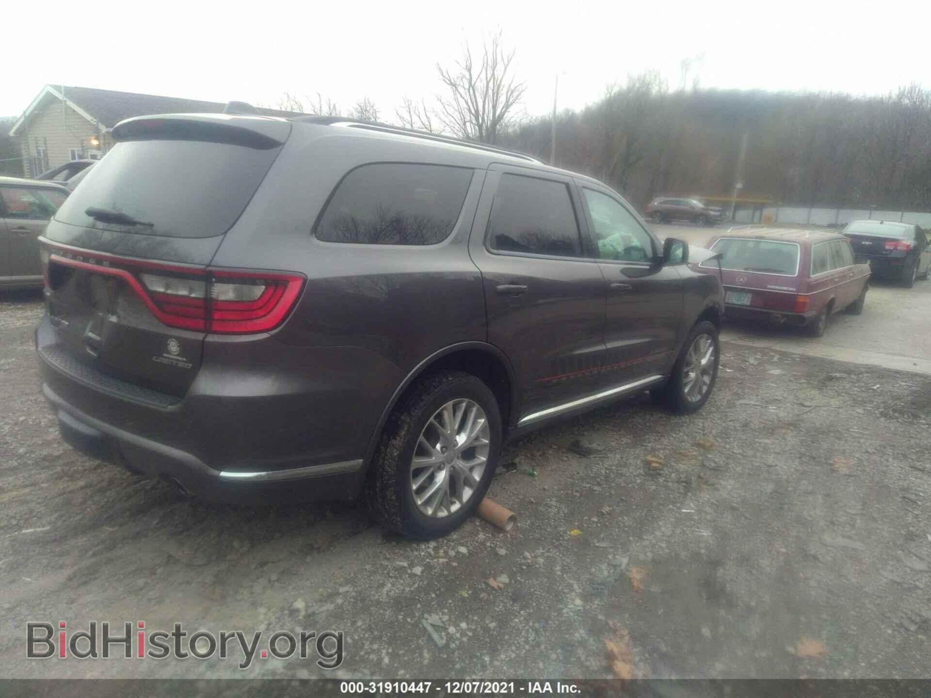 2016 DODGE DURANGO - VIN: 1C4RDJDG6GC315564 - Фото 4