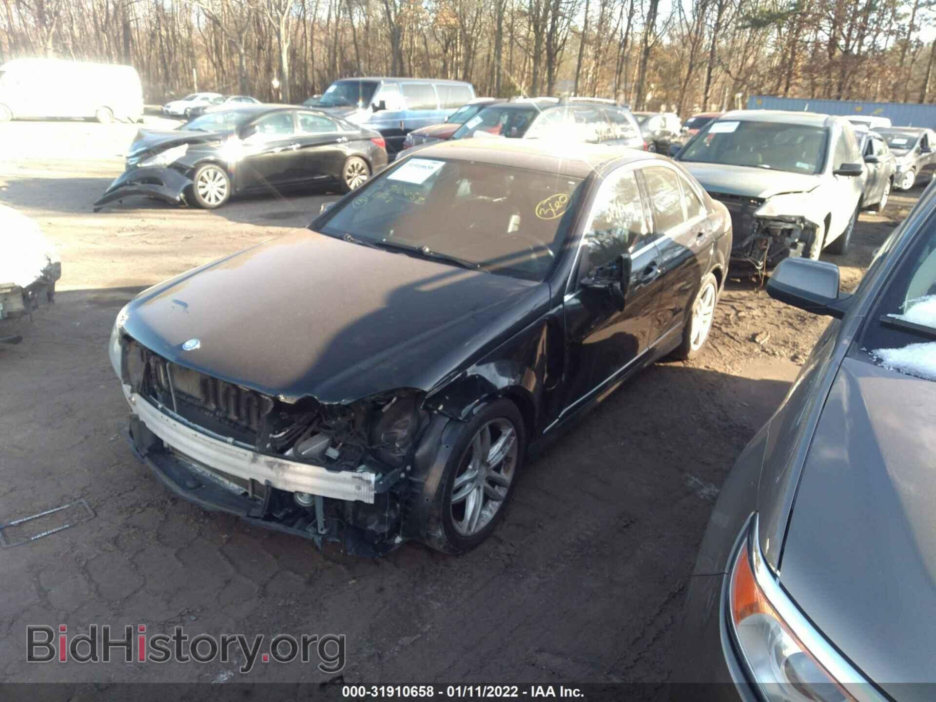2012 MERCEDES-BENZ C-CLASS - VIN: WDDGF8BBXCR197985 - Фото 2