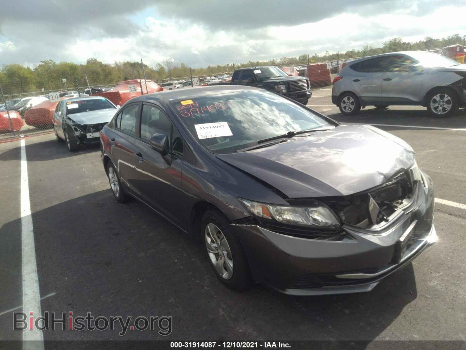Photo 19XFB2F5XEE052091 - HONDA CIVIC SEDAN 2014