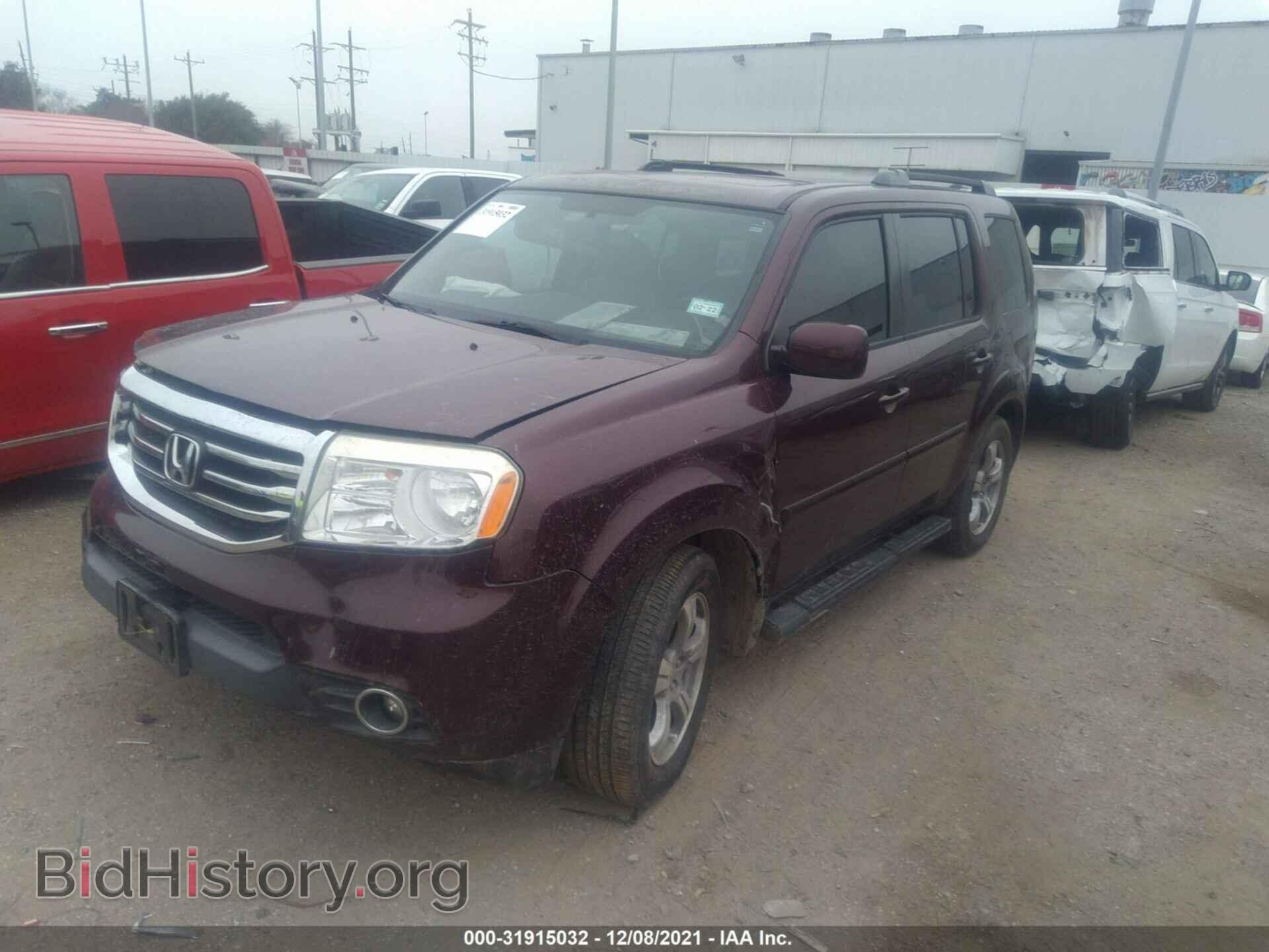 2014 HONDA PILOT - VIN: 5FNYF3H66EB010522 - Фото 2