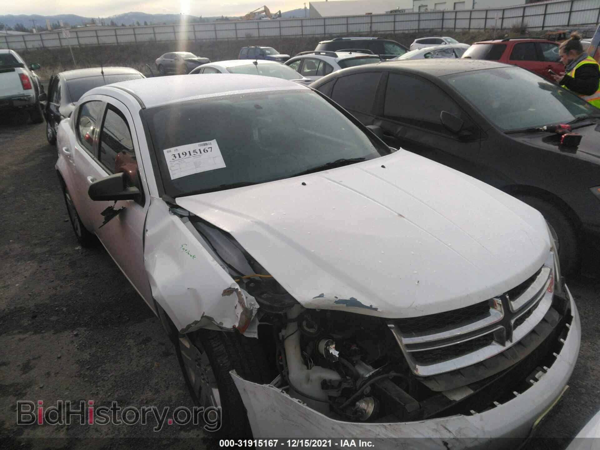 Фотография 1C3CDZAG5DN749987 - DODGE AVENGER 2013