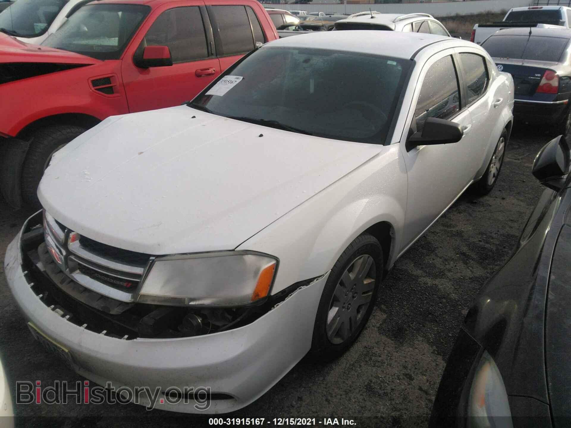 2013 DODGE AVENGER - VIN: 1C3CDZAG5DN749987 - Фото 2