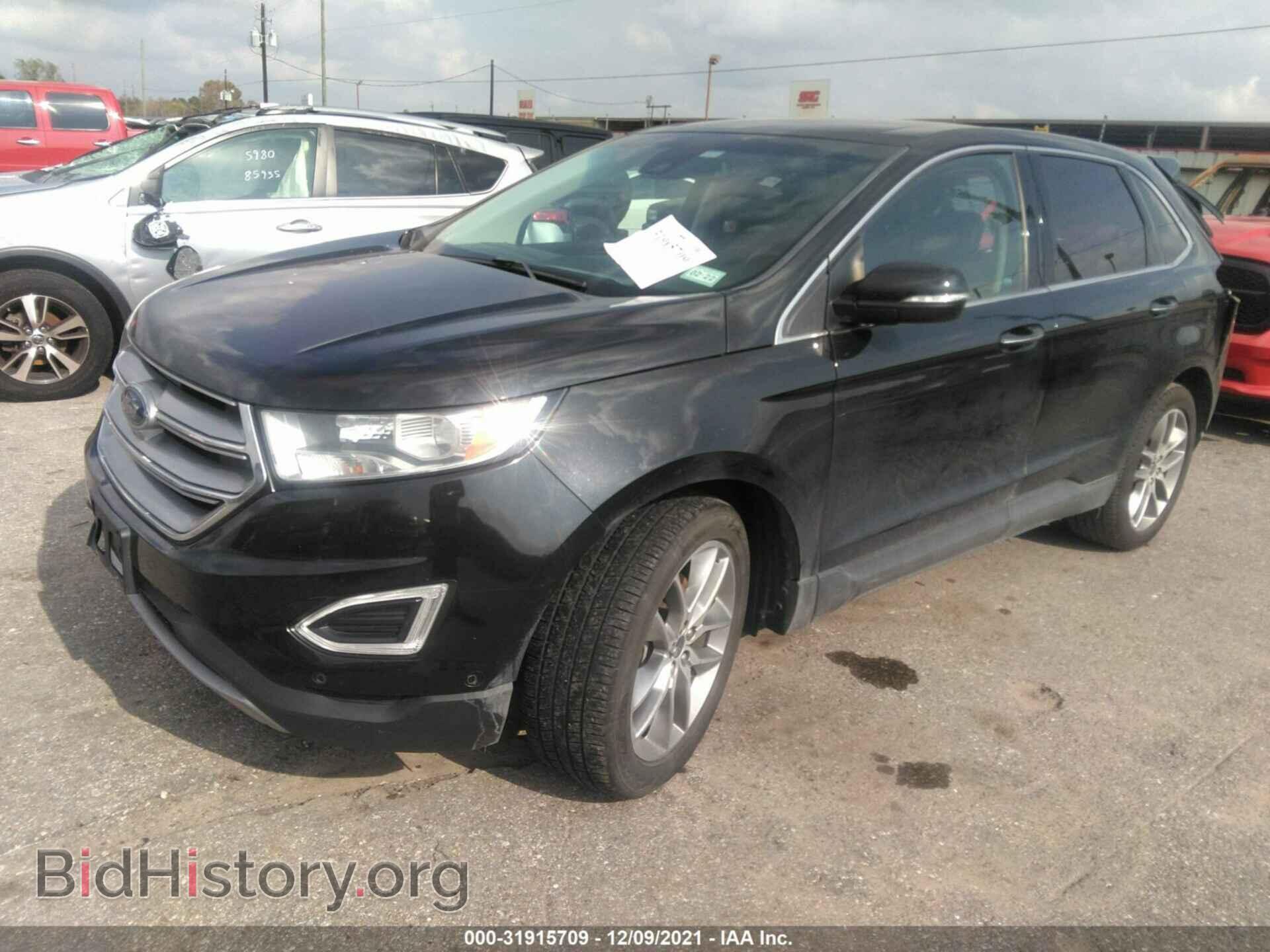2015 FORD EDGE - VIN: 2FMPK3K85FBC17236 - Фото 2
