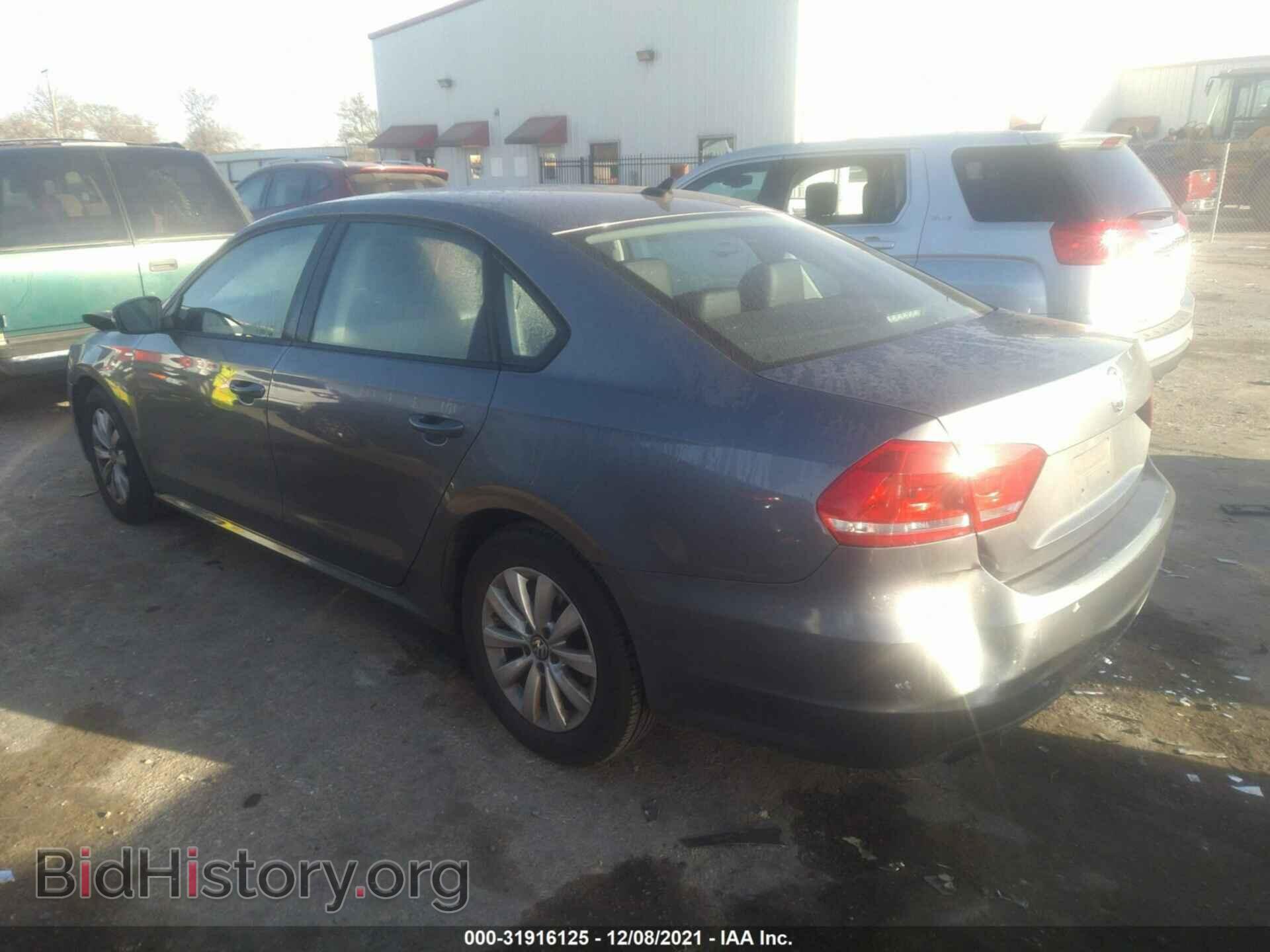 2014 VOLKSWAGEN PASSAT - VIN: 1VWAT7A32EC031475 - Фото 3