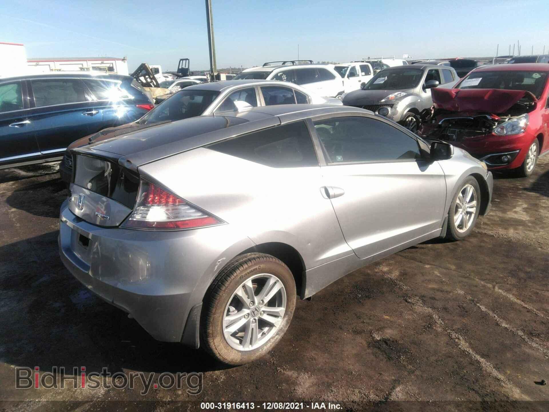 2012 HONDA CR-Z - VIN: JHMZF1C66CS000720 - Фото 4