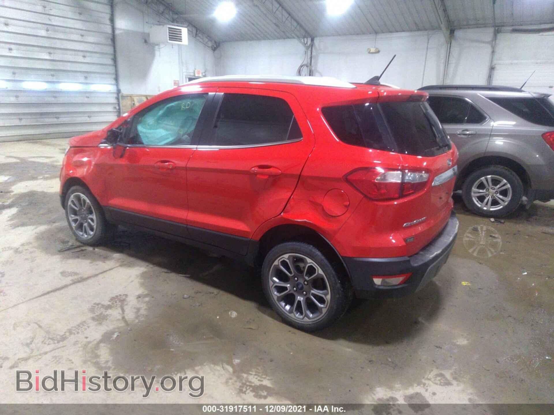 2021 FORD ECOSPORT - VIN: MAJ6S3KL6MC404377 - Фото 3