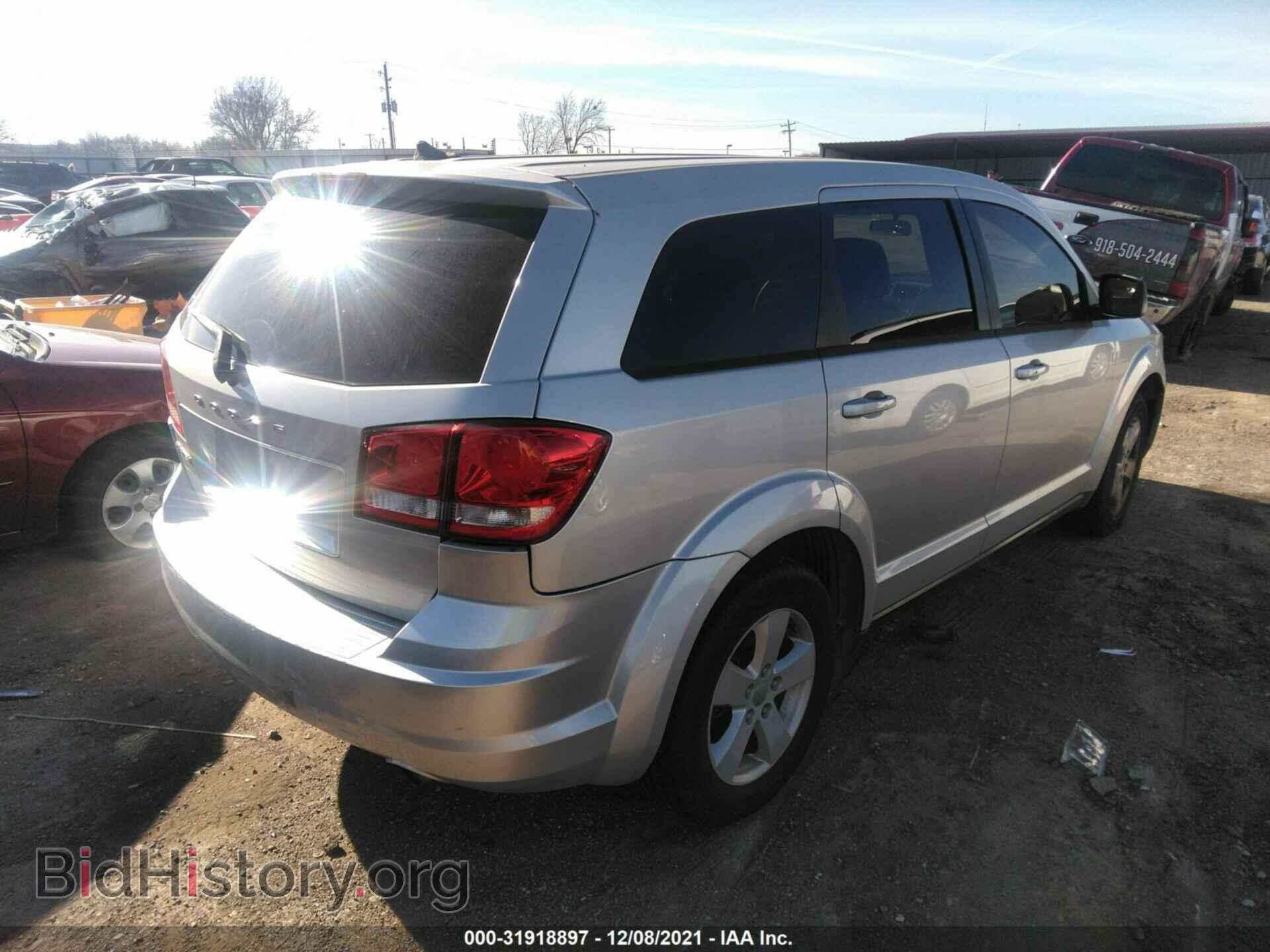 2012 DODGE JOURNEY - VIN: 3C4PDCAB0CT164392 - Фото 4