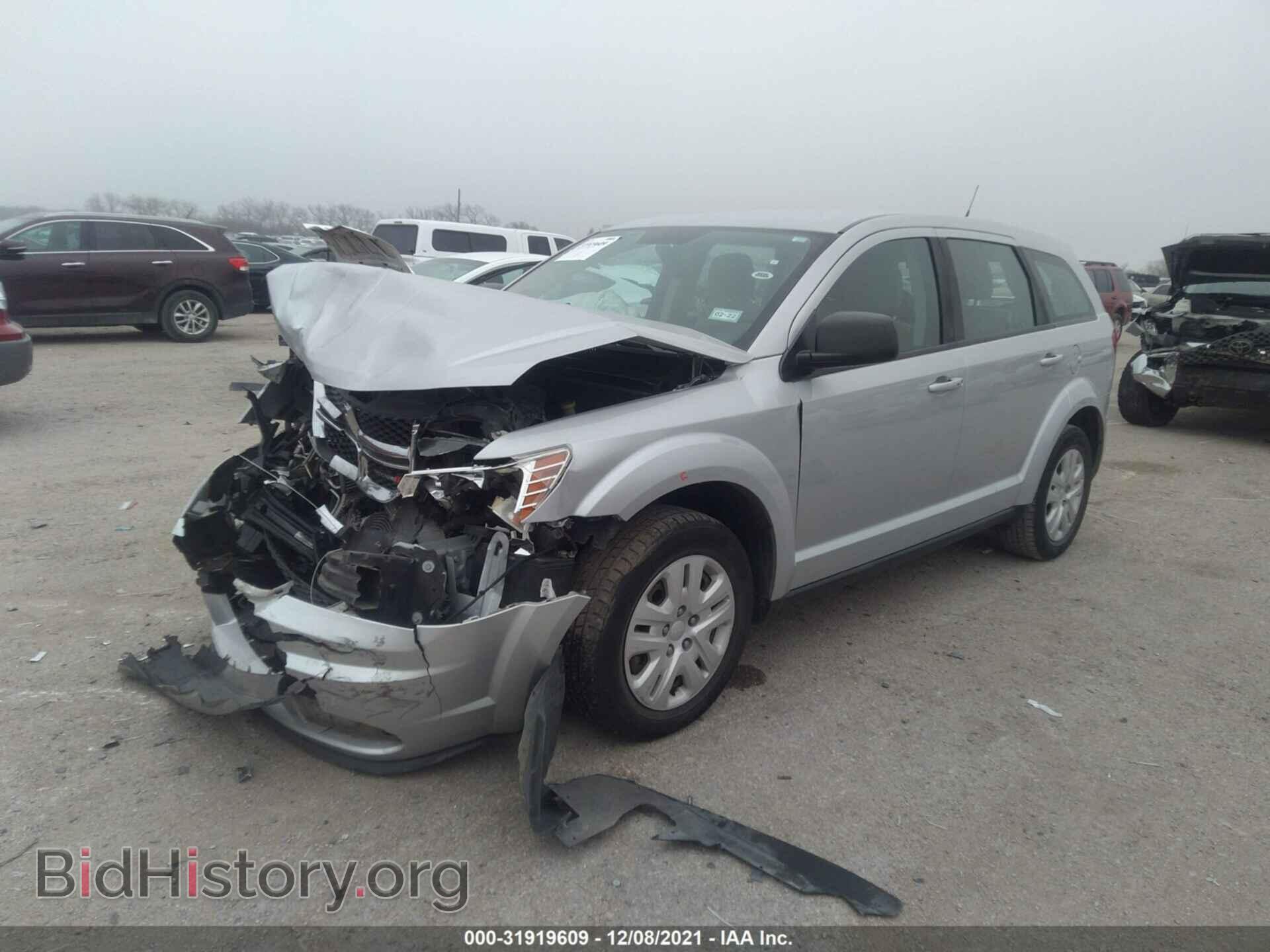 2014 DODGE JOURNEY - VIN: 3C4PDCAB6ET310829 - Фото 2