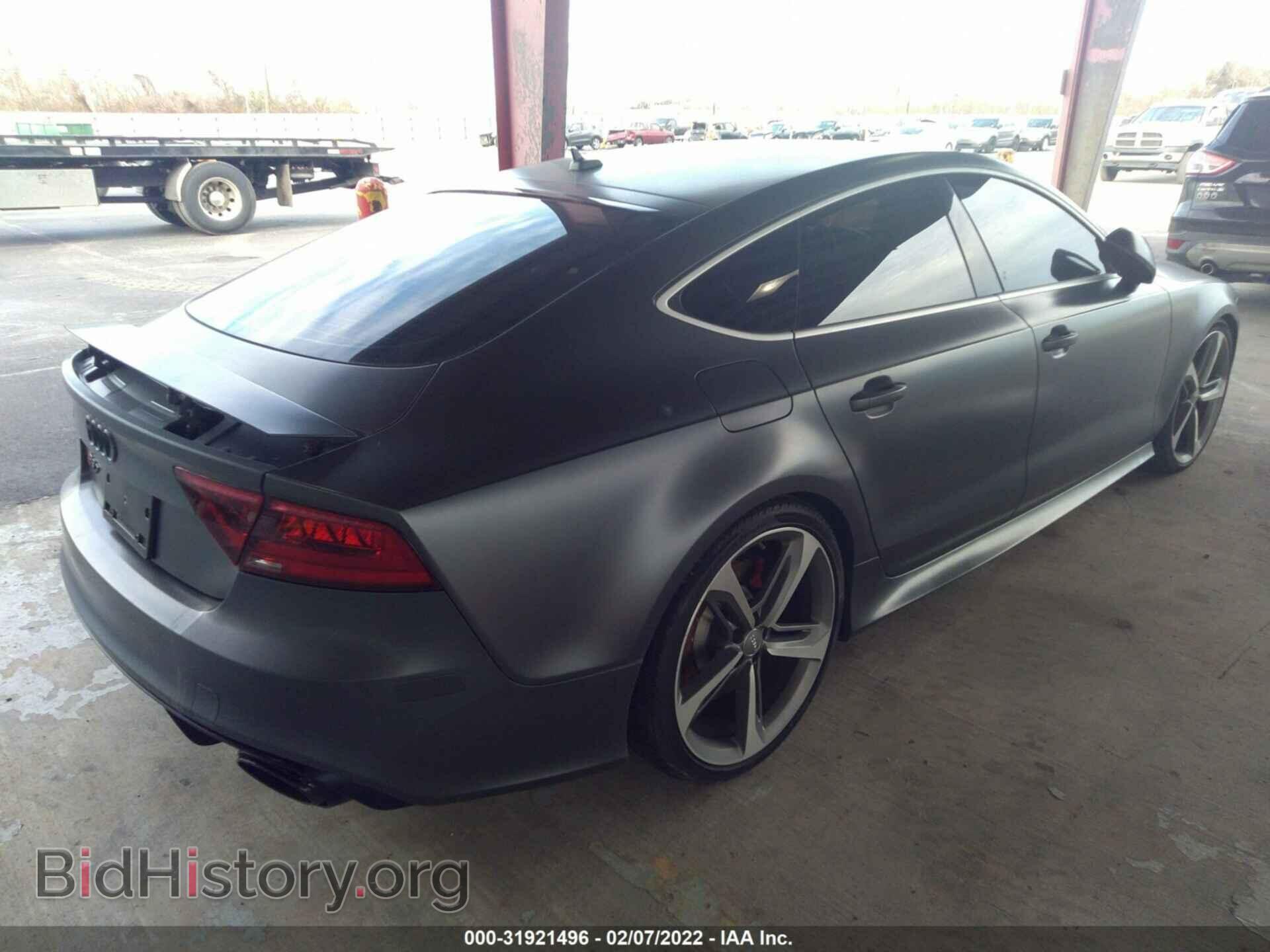 2014 AUDI RS 7 - VIN: WUAW2AFC9EN903496 - Фото 4