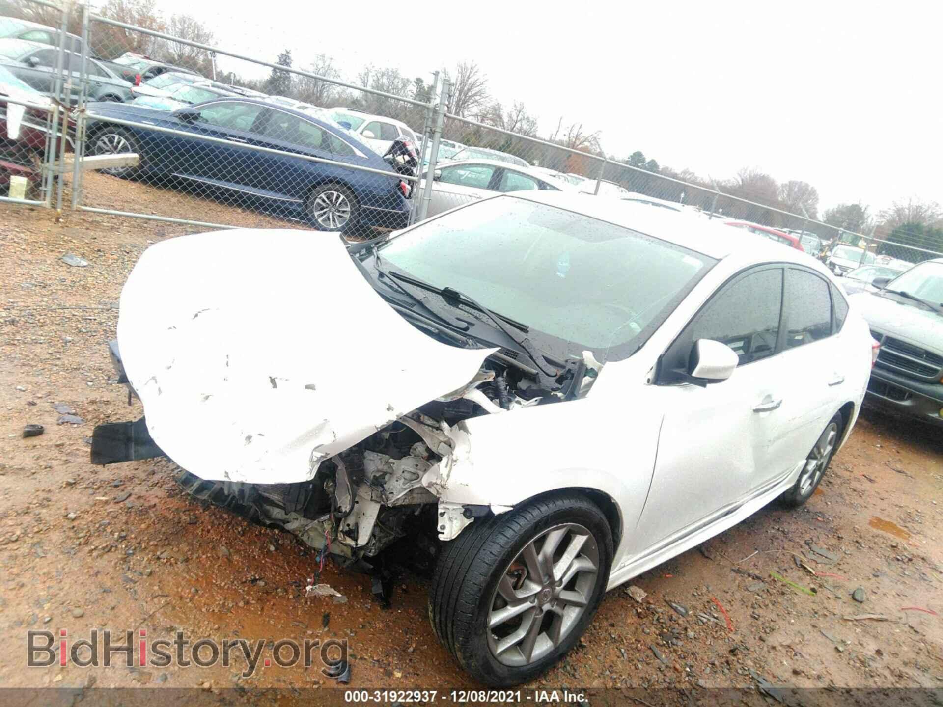 2013 NISSAN SENTRA - VIN: 3N1AB7AP0DL751663 - Фото 2