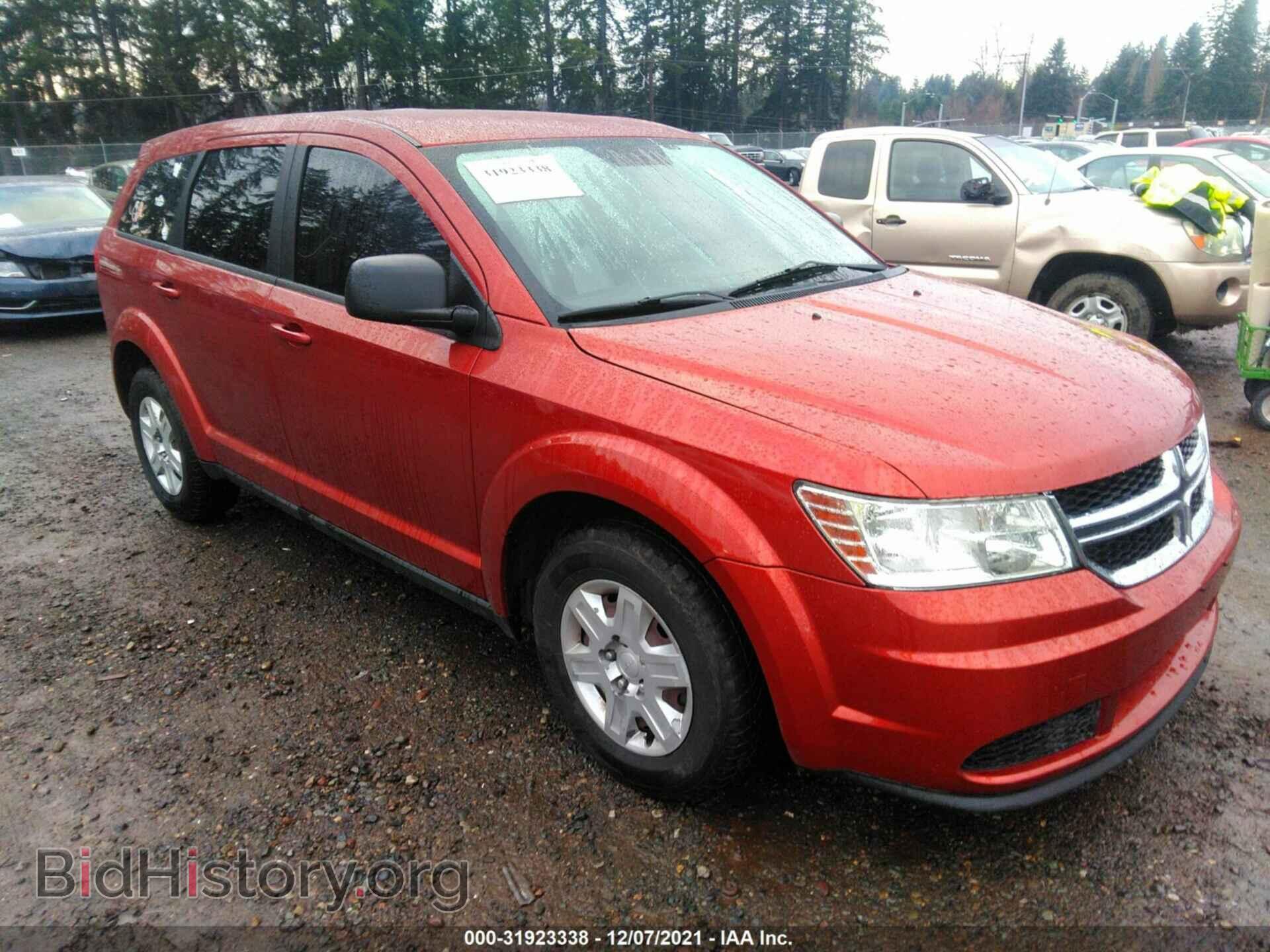 Фотография 3C4PDCABXCT239244 - DODGE JOURNEY 2012