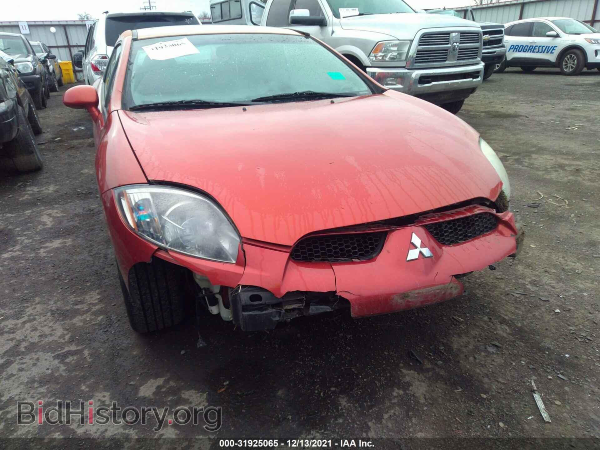 2006 MITSUBISHI ECLIPSE - VIN: 4A3AK24F26E002589 - Photo 6