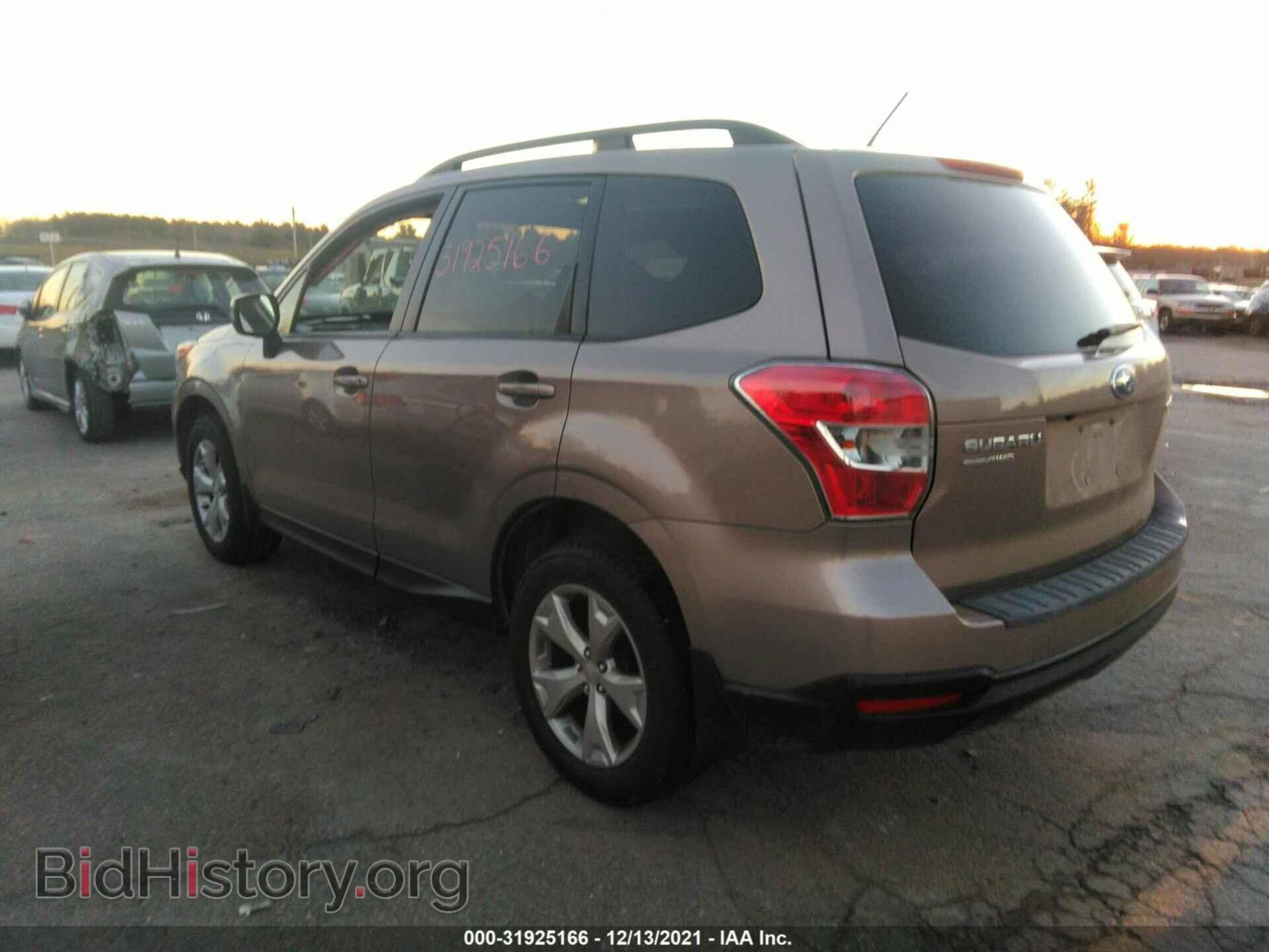 2014 SUBARU FORESTER - VIN: JF2SJAEC1EH433576 - Фото 3