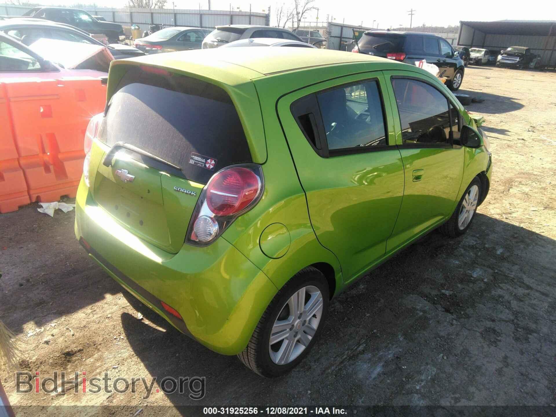 2014 CHEVROLET SPARK - VIN: KL8CA6S95EC561236 - Фото 4