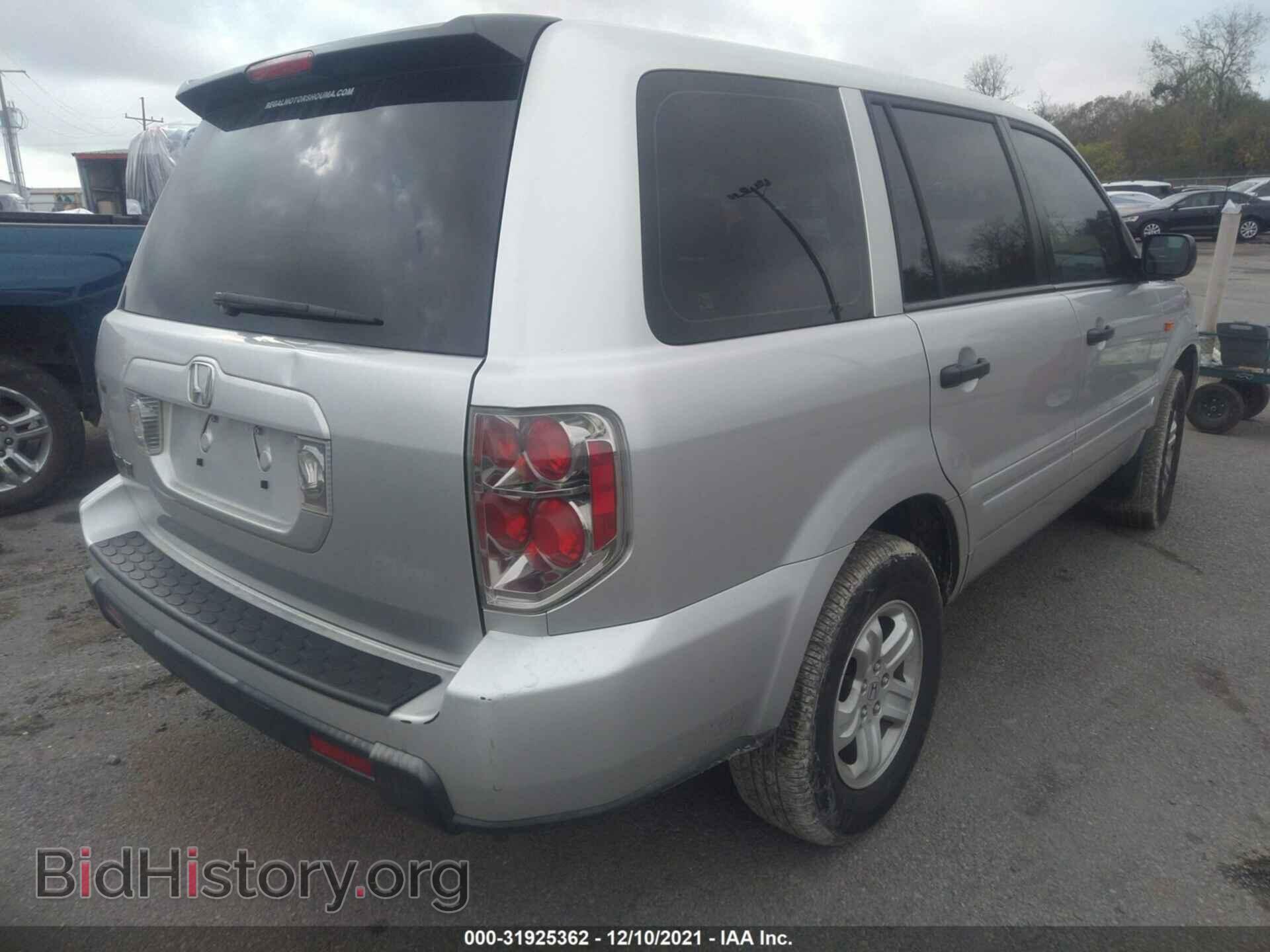 2006 HONDA PILOT - VIN: 5FNYF28126B020142 - Photo 4