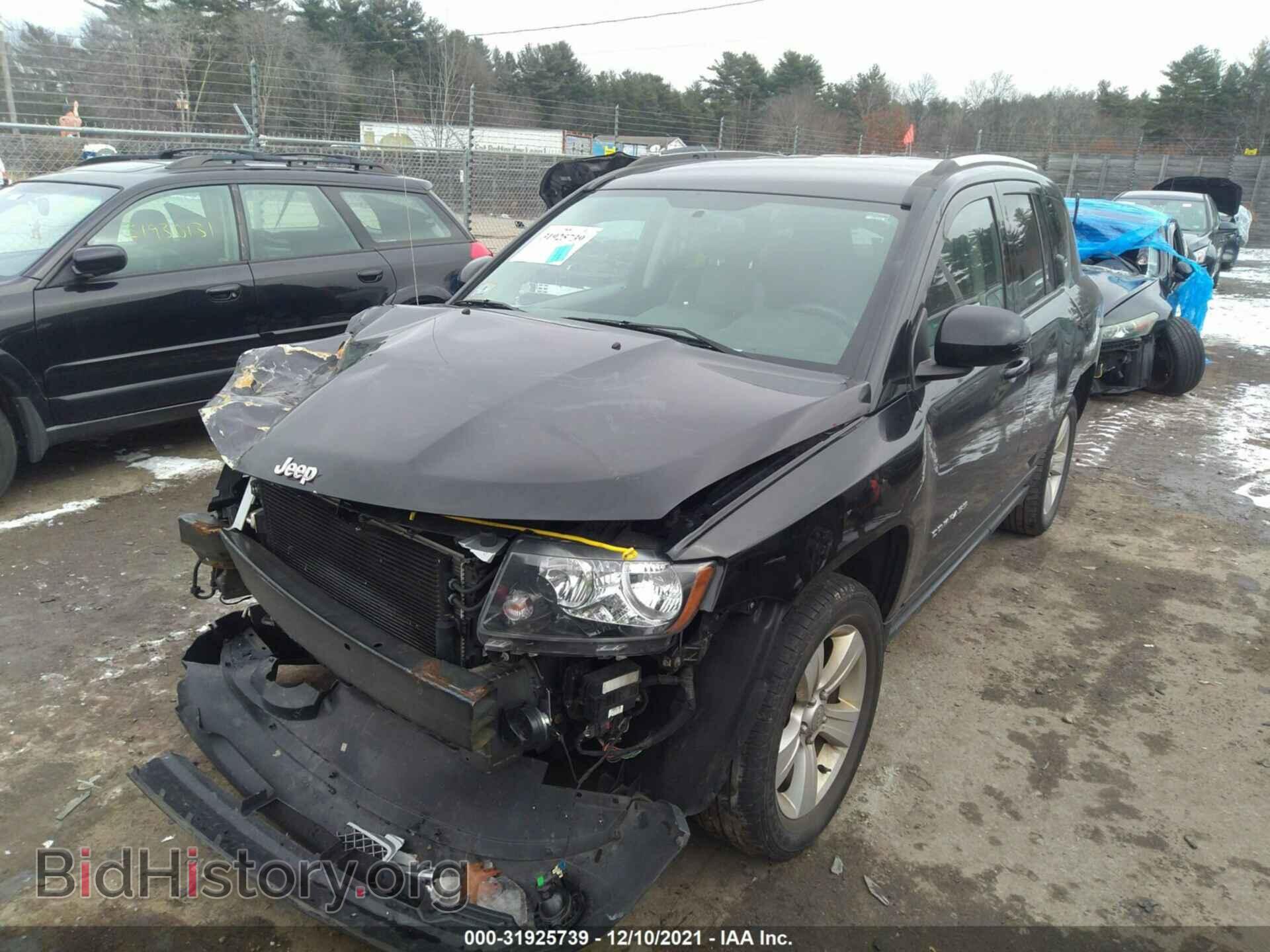 2016 JEEP COMPASS - VIN: 1C4NJDEB9GD737205 - Фото 2