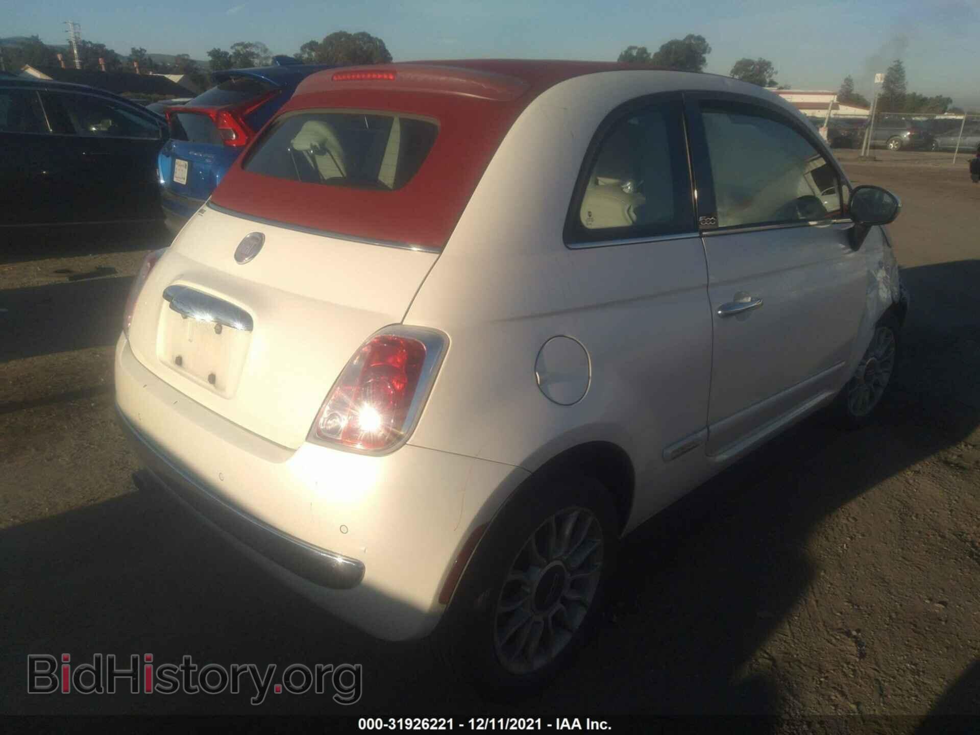 2012 FIAT 500 - VIN: 3C3CFFER0CT196409 - Фото 4