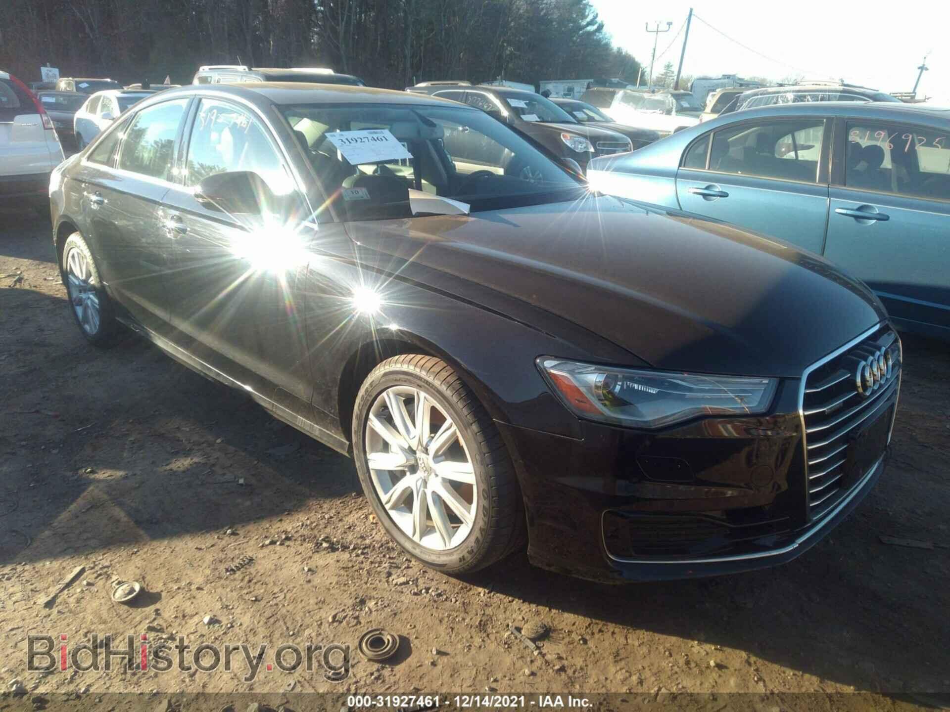 Фотография WAUGFAFC3GN166284 - AUDI A6 2016