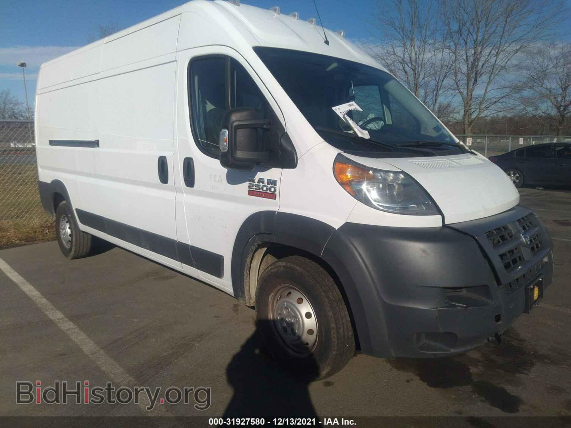 Фотография 3C6TRVDG2GE122892 - RAM PROMASTER CARGO VAN 2016