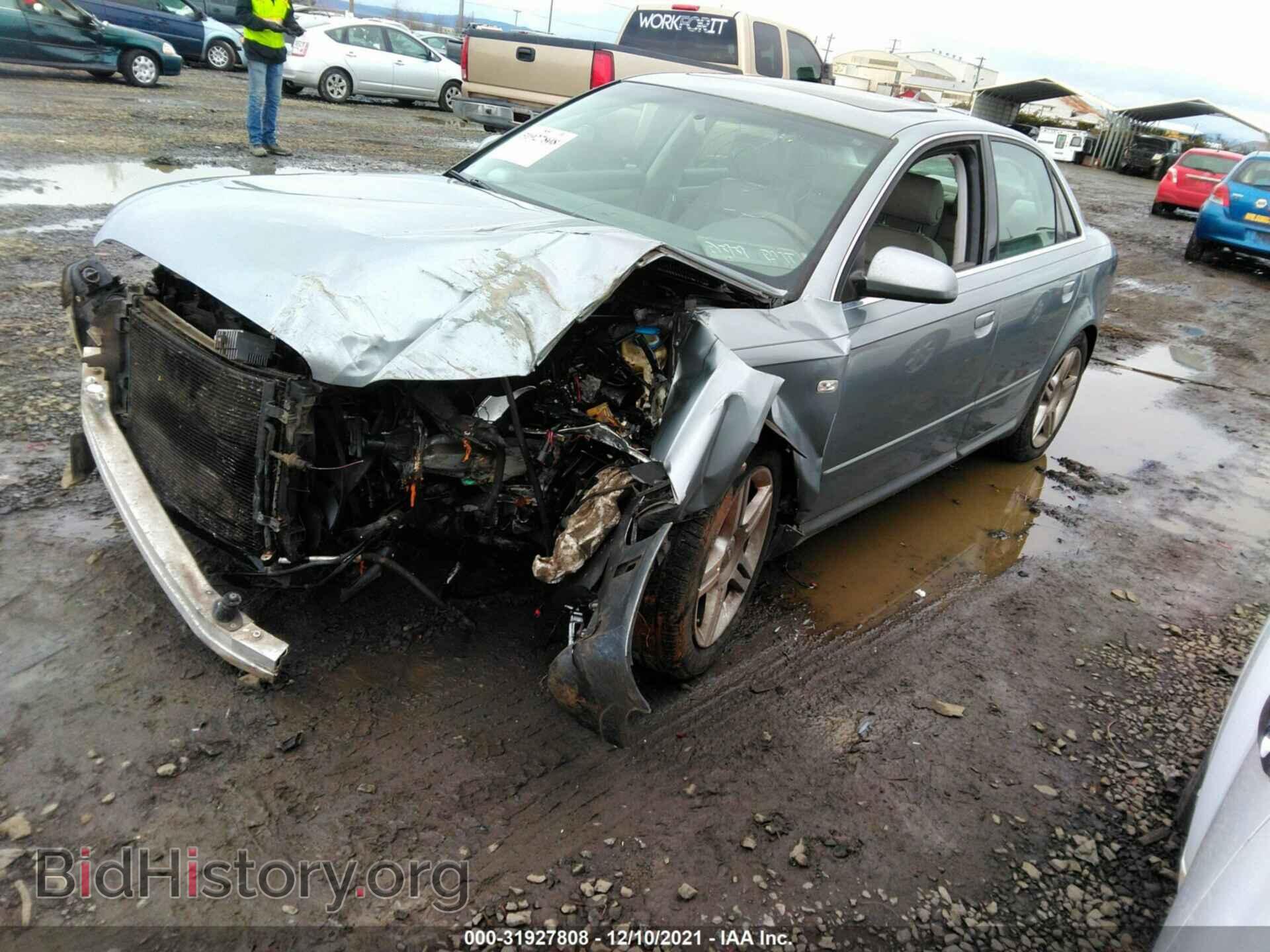 2008 AUDI A4 - VIN: WAUDF78E18A055584 - Фото 2