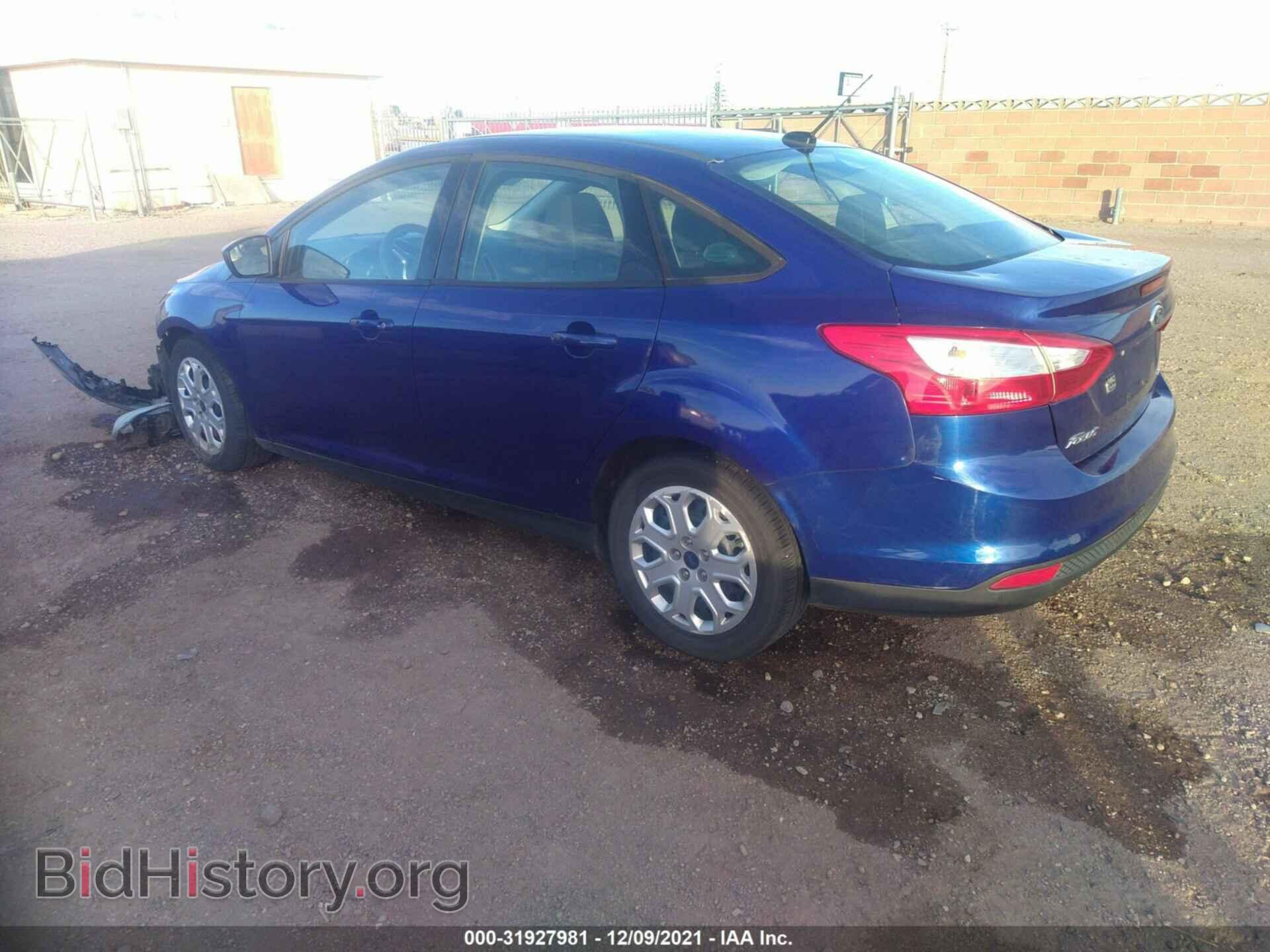 2012 FORD FOCUS - VIN: 1FAHP3F28CL455406 - Фото 3