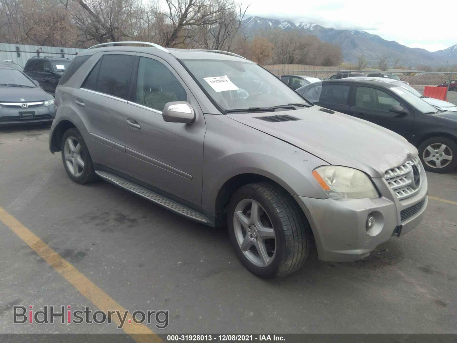 Photo 4JGBB72E99A465643 - MERCEDES-BENZ M-CLASS 2009
